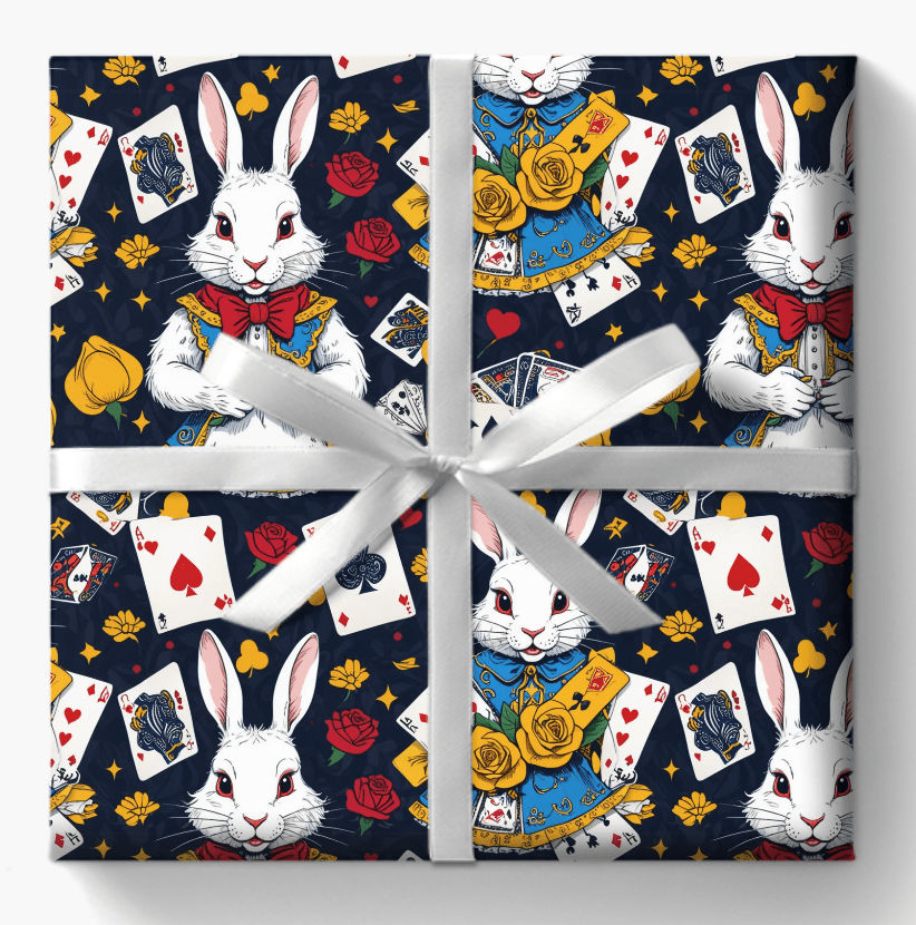 Magical Gift Wrap featuring The White Rabbit