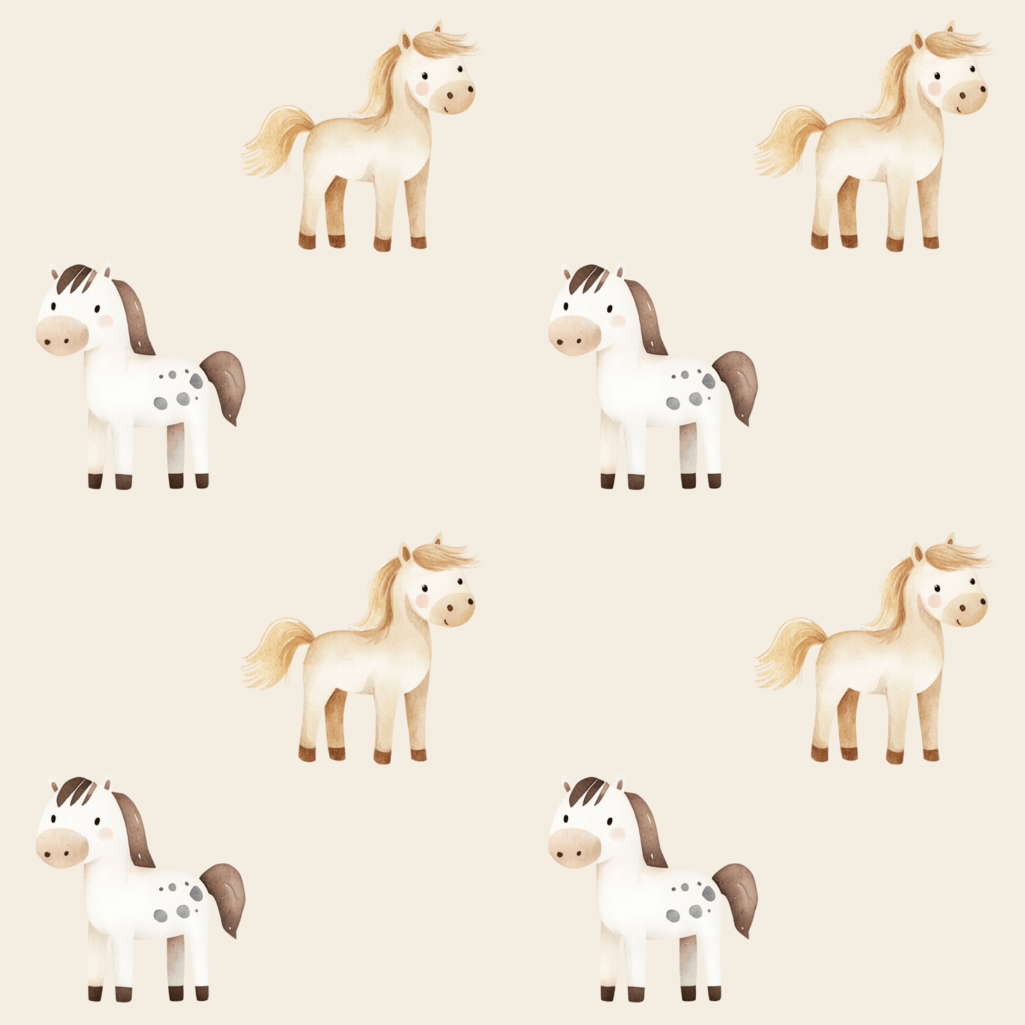 Cute Pony Wrapping Paper
