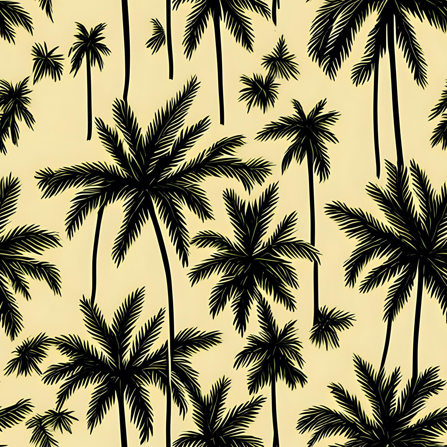 Tropical Palm Trees Gift Wrap