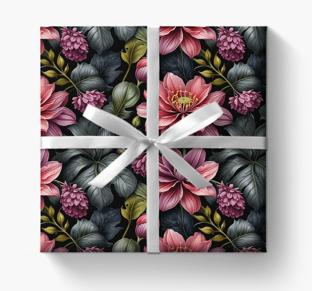 Chic Botanical Paper for Stylish Presentations