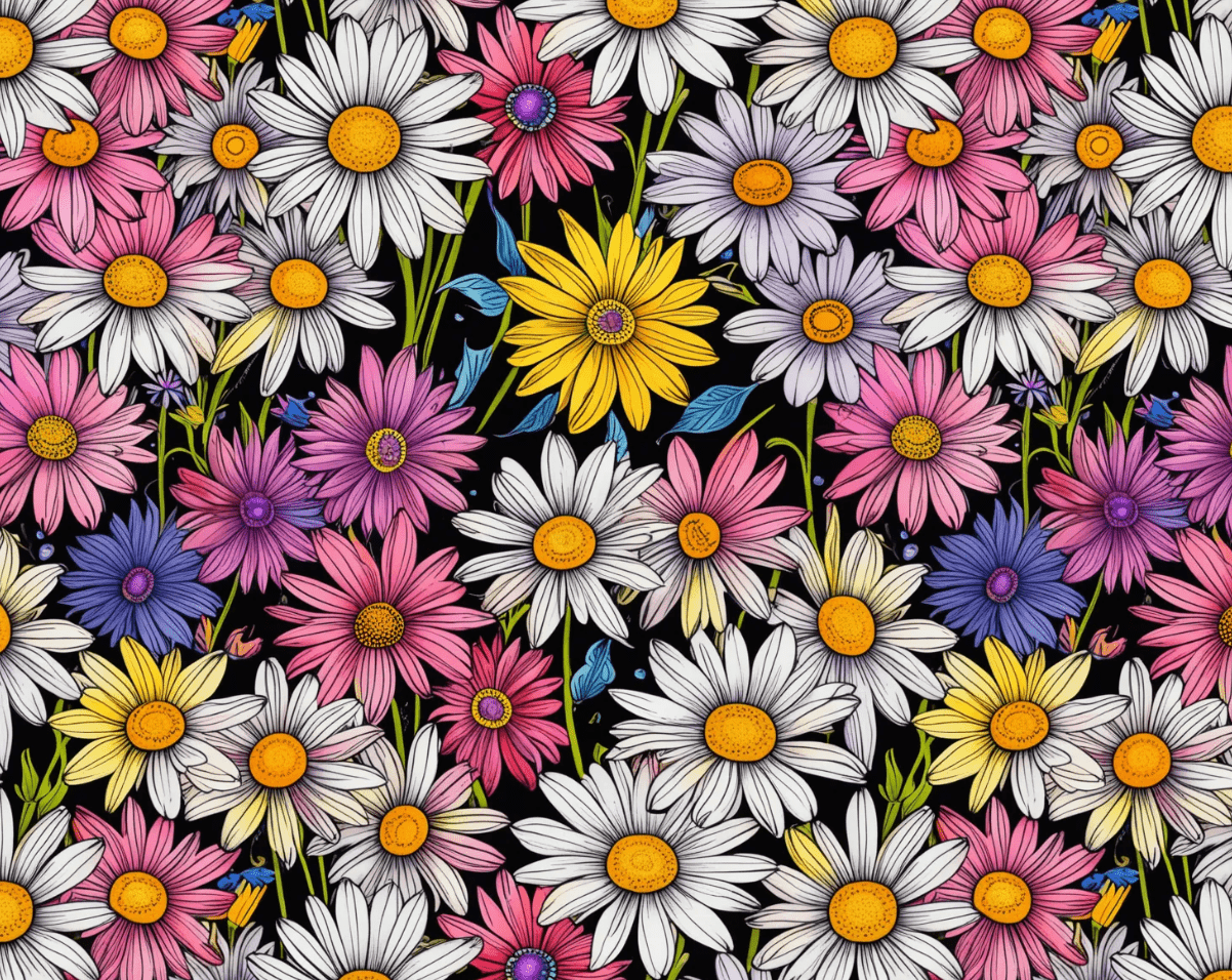 Daisy Fields Gift Wrapping Paper