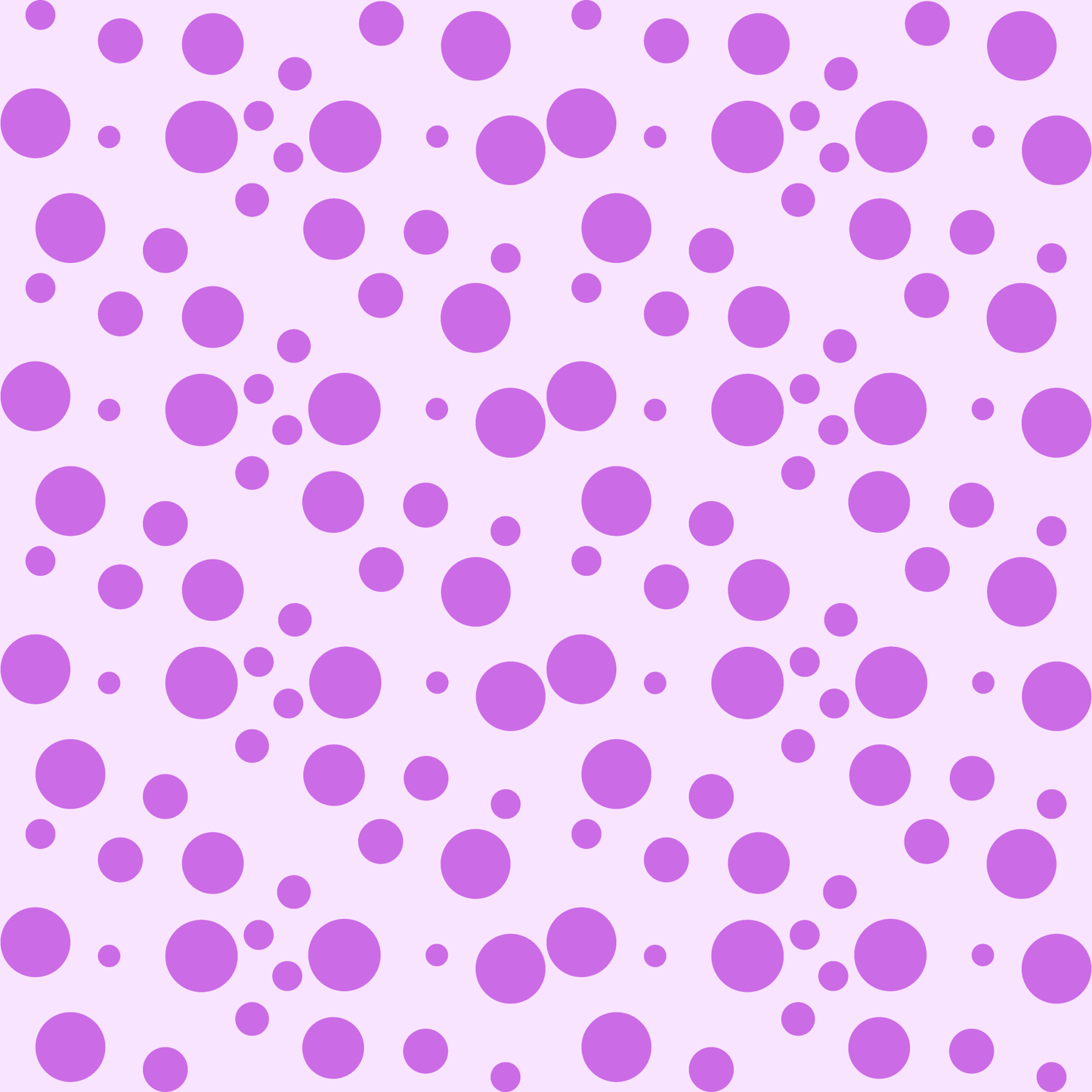 Playful Purple Polka Dot Wrapping Paper