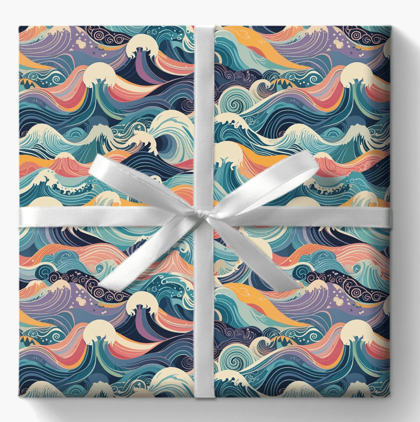 Ocean Wave Wrapping Papers