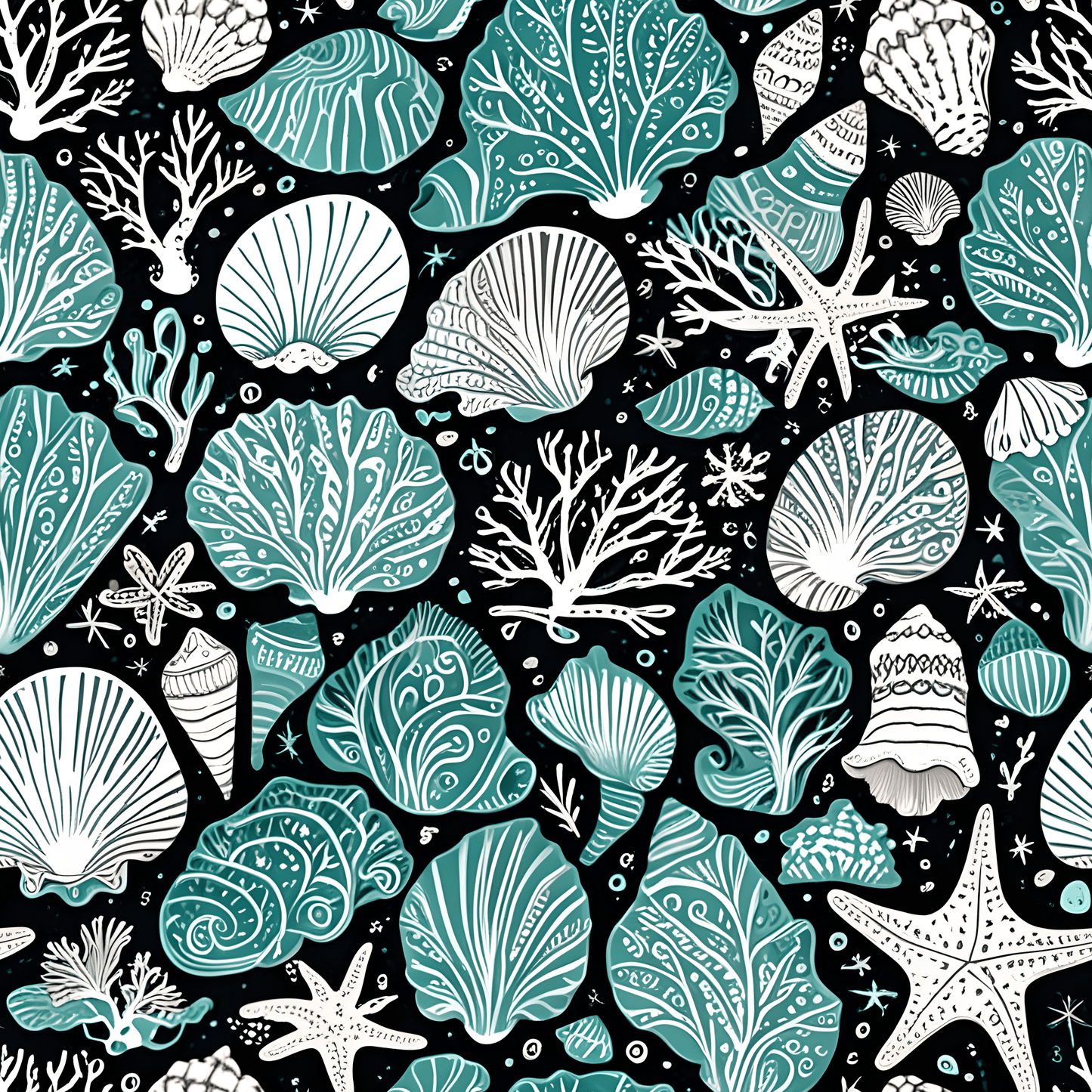 Blue Coastal Dream Wrapping Paper