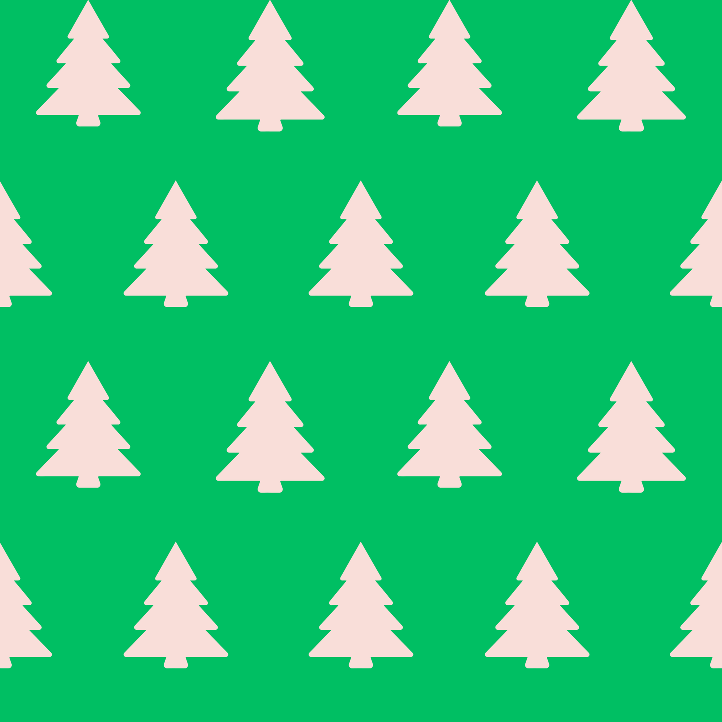 Evergreen Pop – Minimalist Holiday Tree Wrapping Paper
