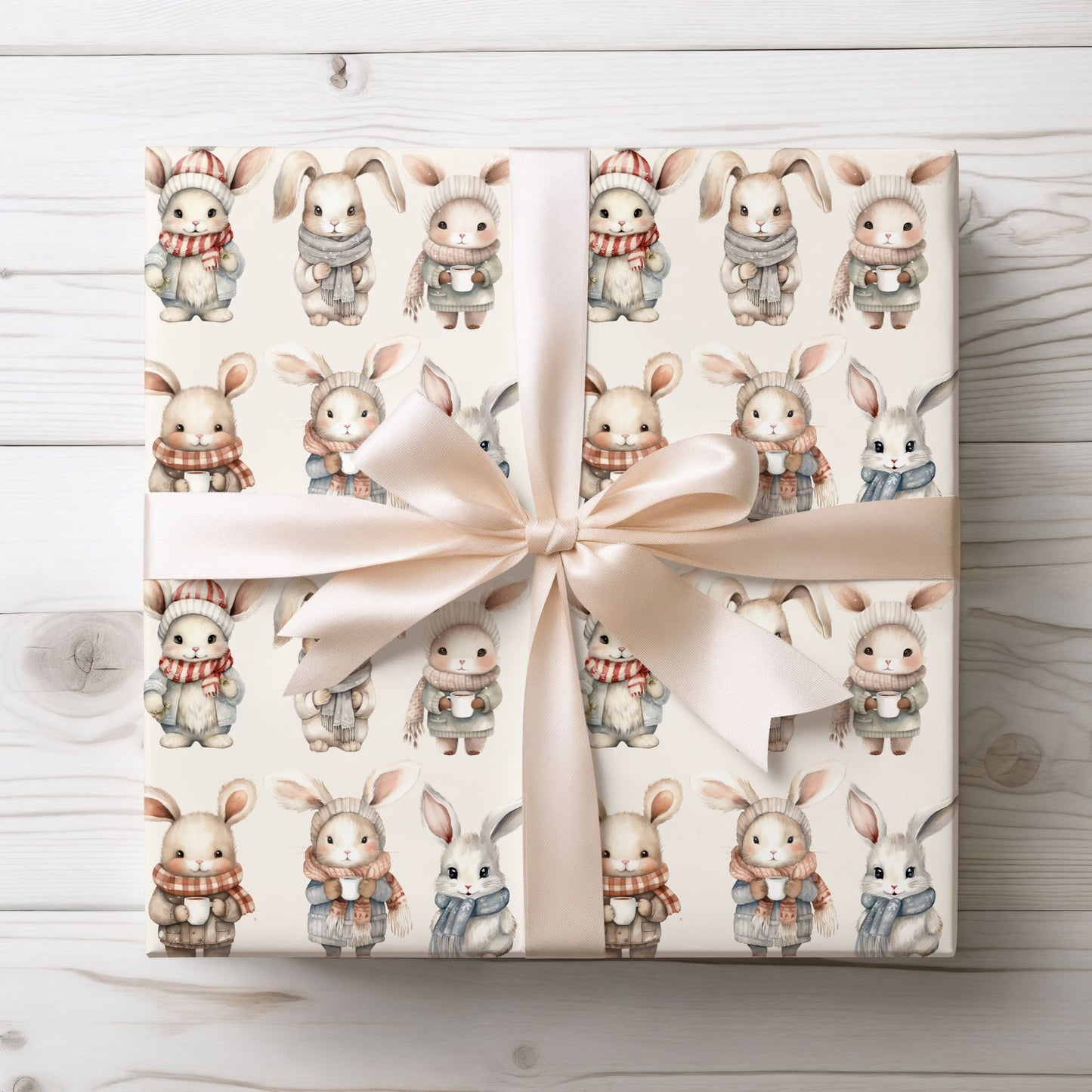 Cozy Bunny Wrapping Paper