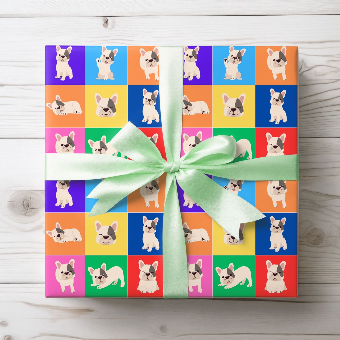 French bulldog Wrapping Paper