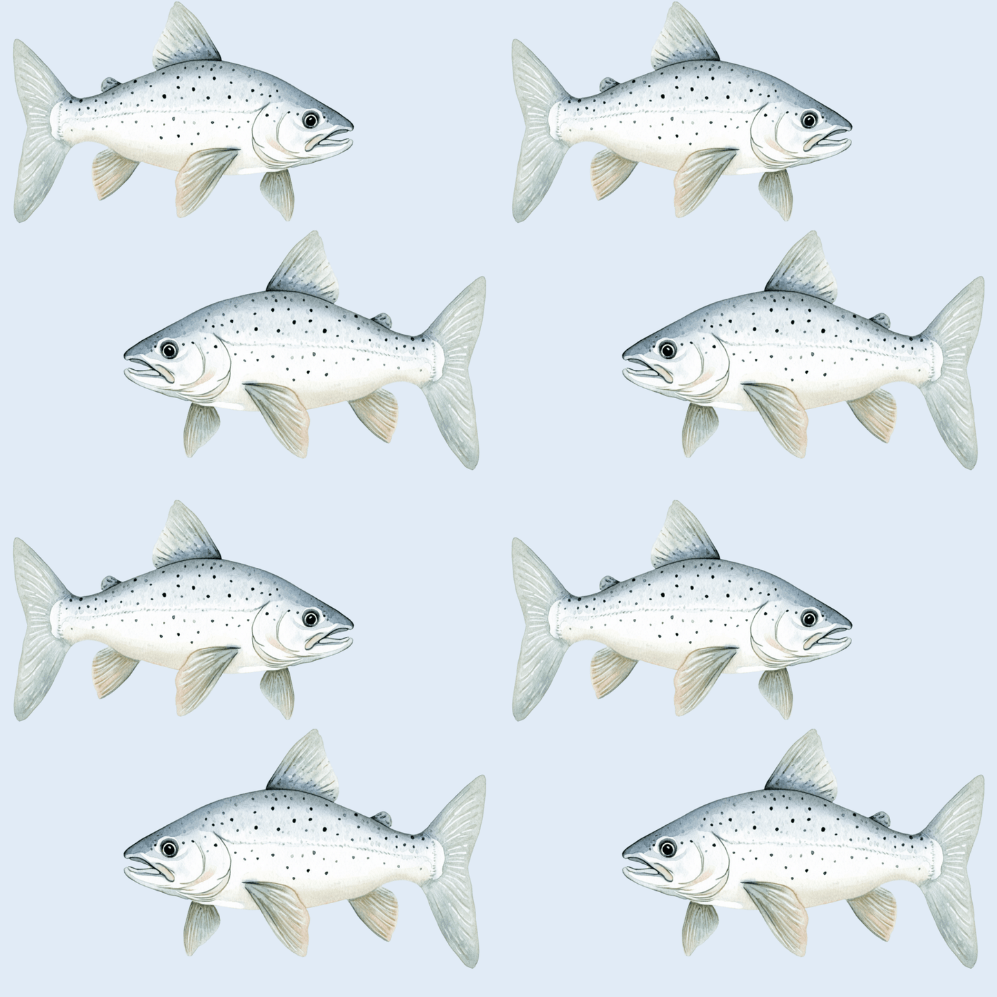 Whimsical Fish Wrapping Paper