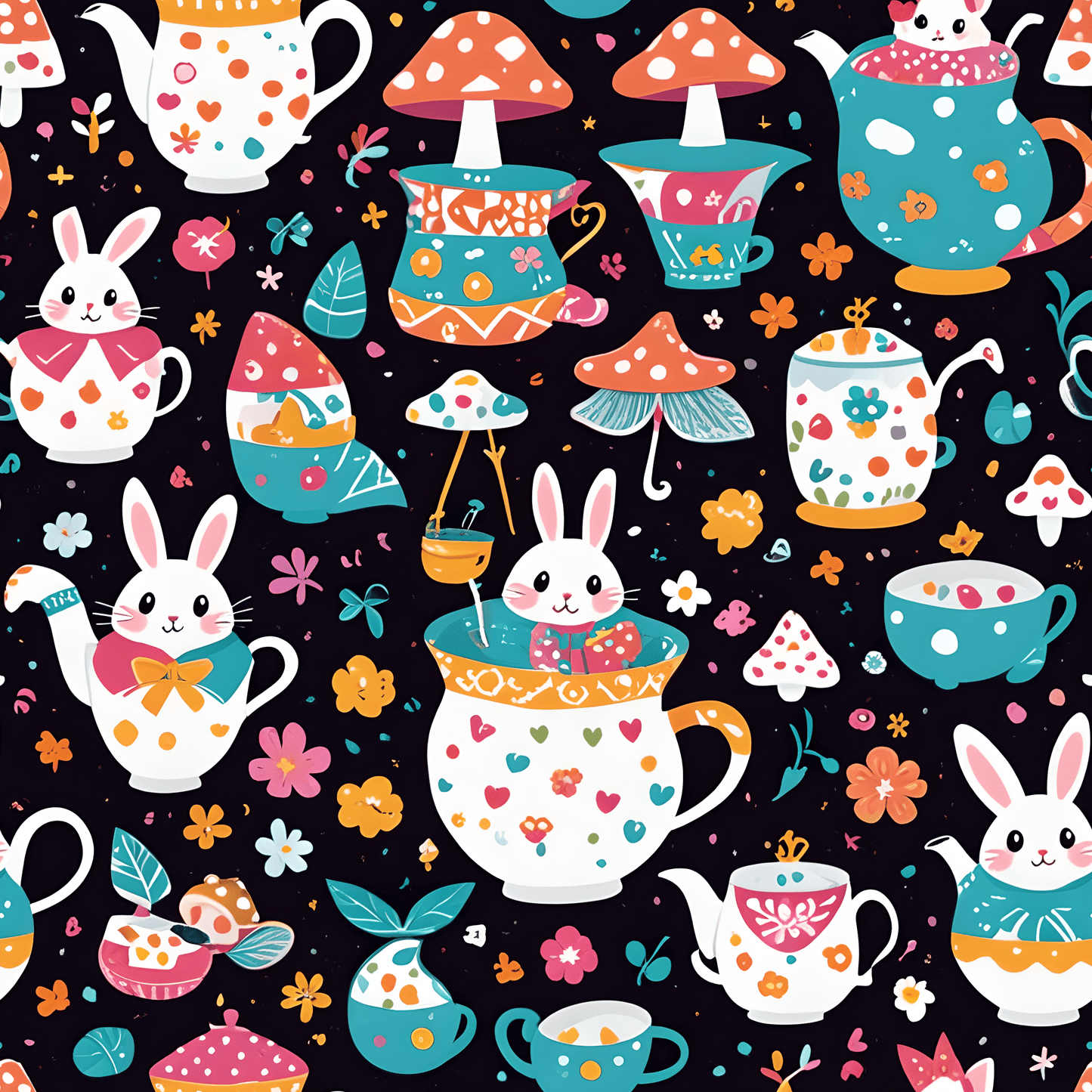 Teatime Adventures and Trippy Designs