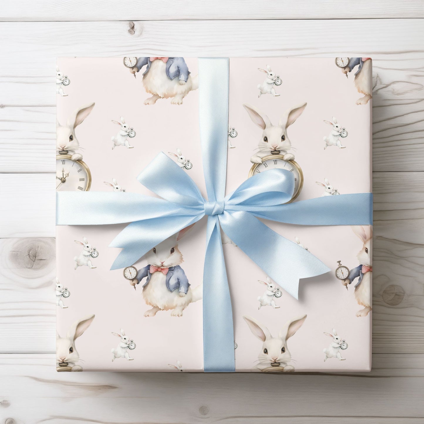 White Rabbit Wrapping Paper