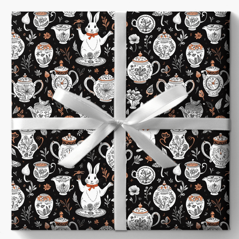 Vintage Alice In Wonderland Wrapping Papers