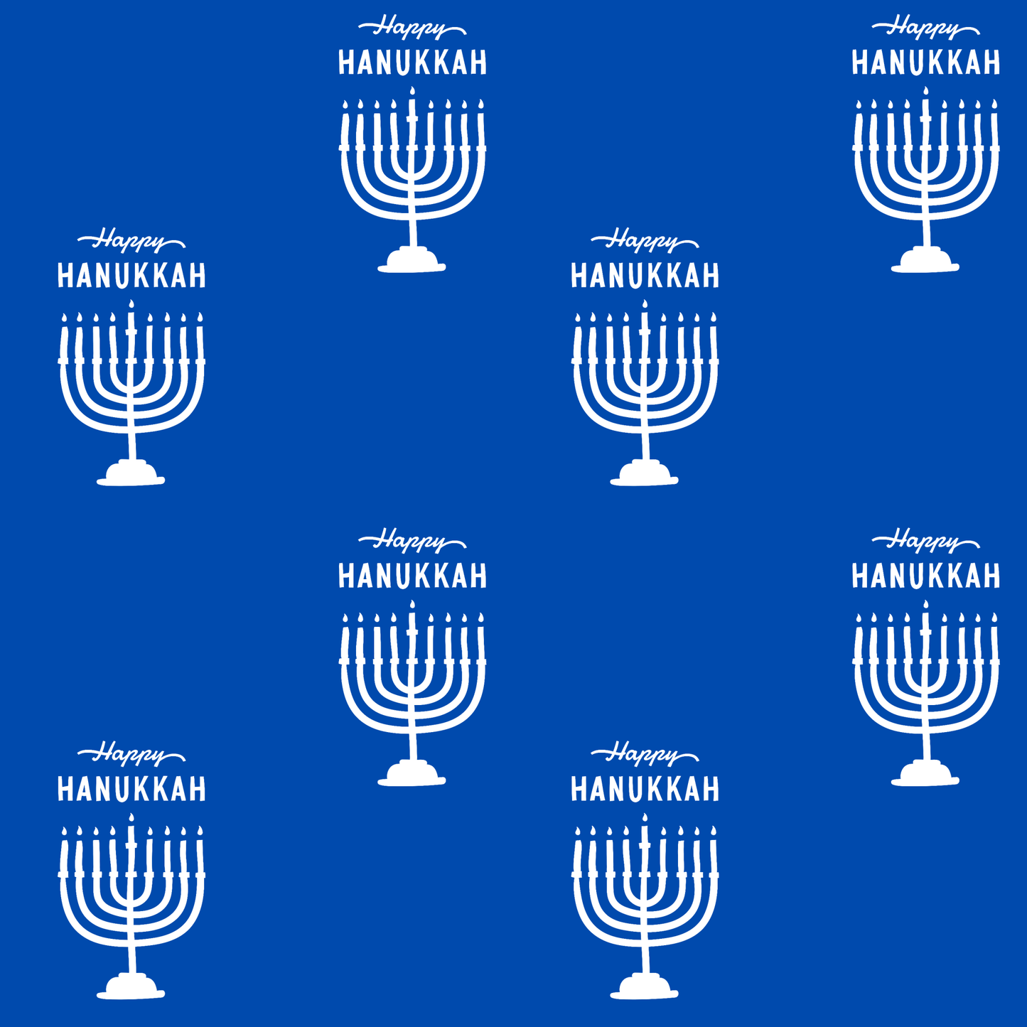Elegant Hanukkah Wrapping Paper Set