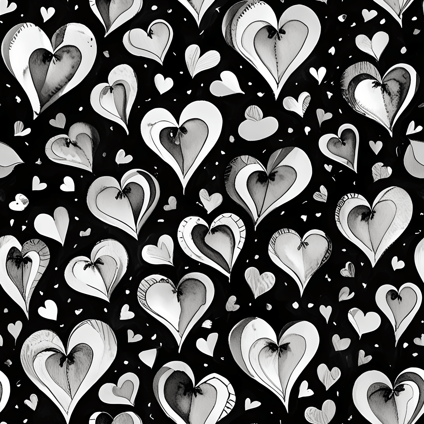 Heart Abstract Wrapping Paper