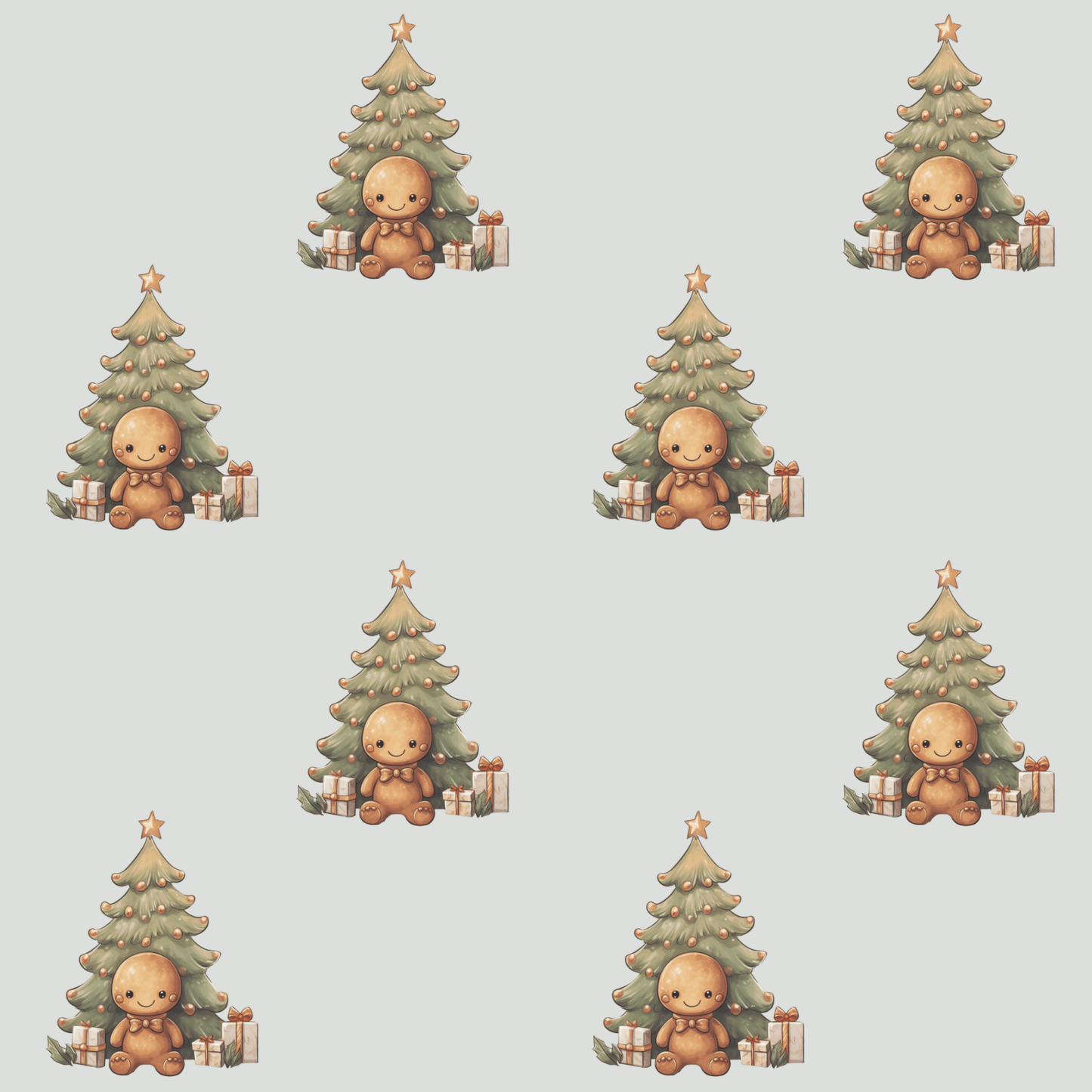 Snuggle & Sprinkle – Gingerbread Dreams Wrapping Paper