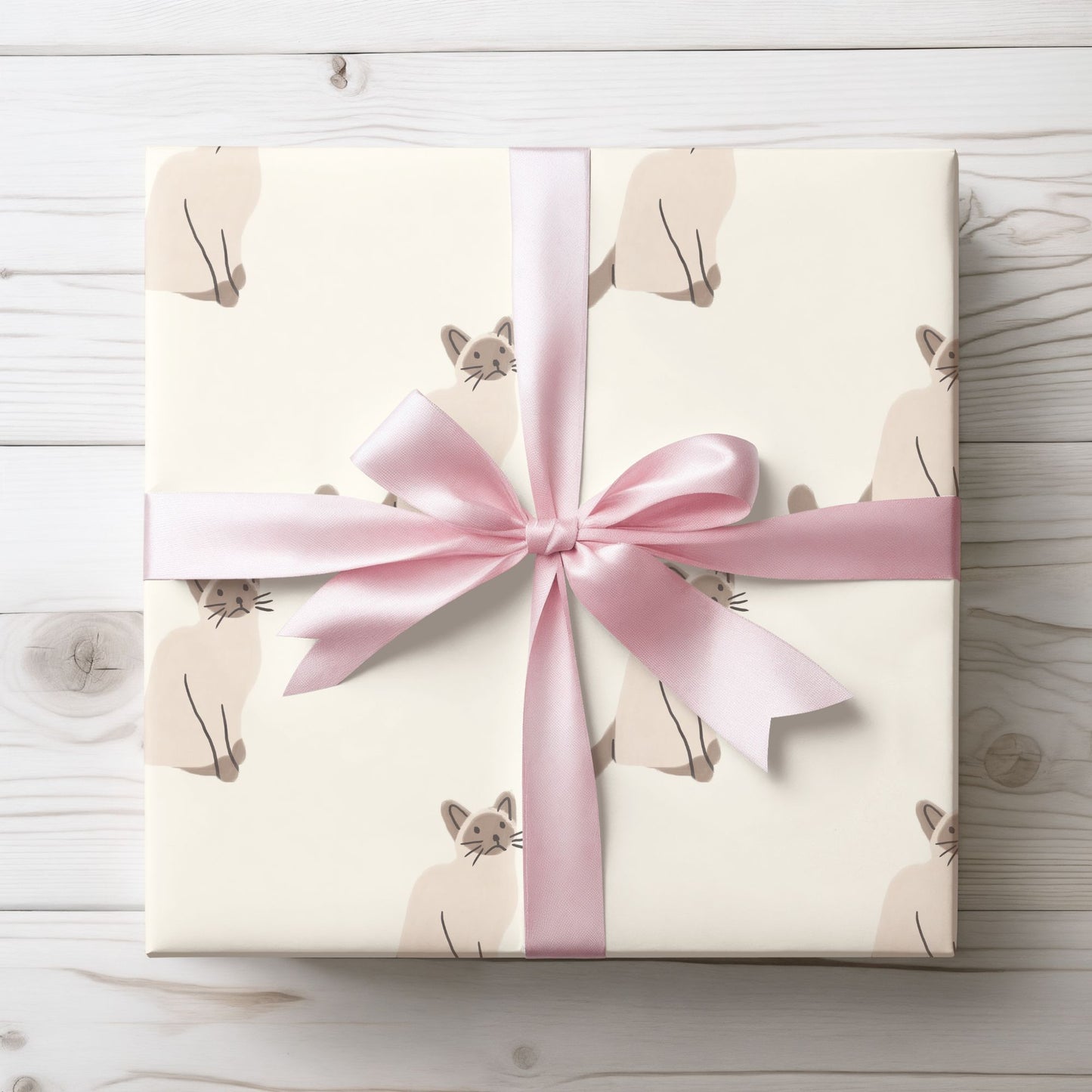 Siamese Cat Gift Paper