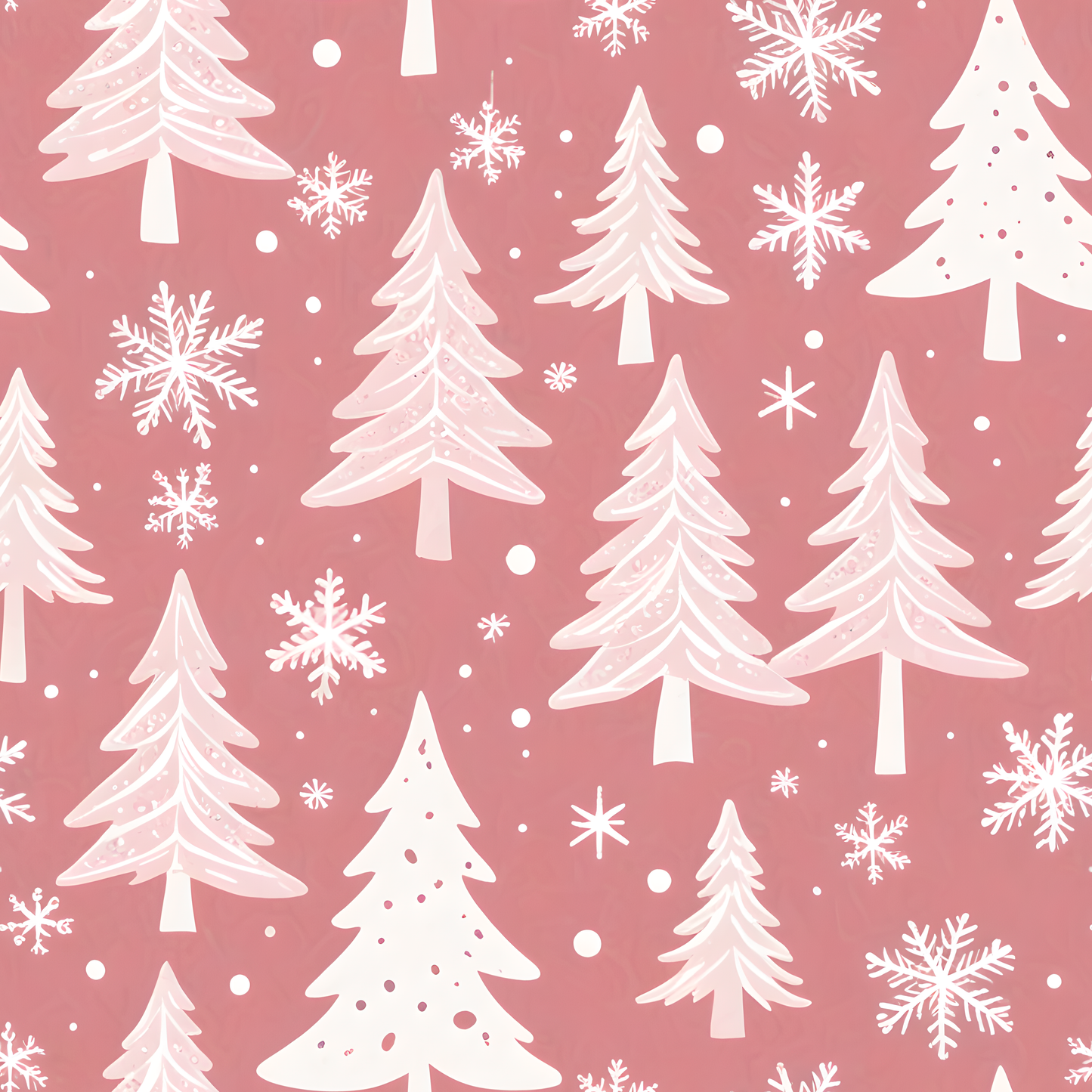 Blush Blizzard – Chic Pink Tree