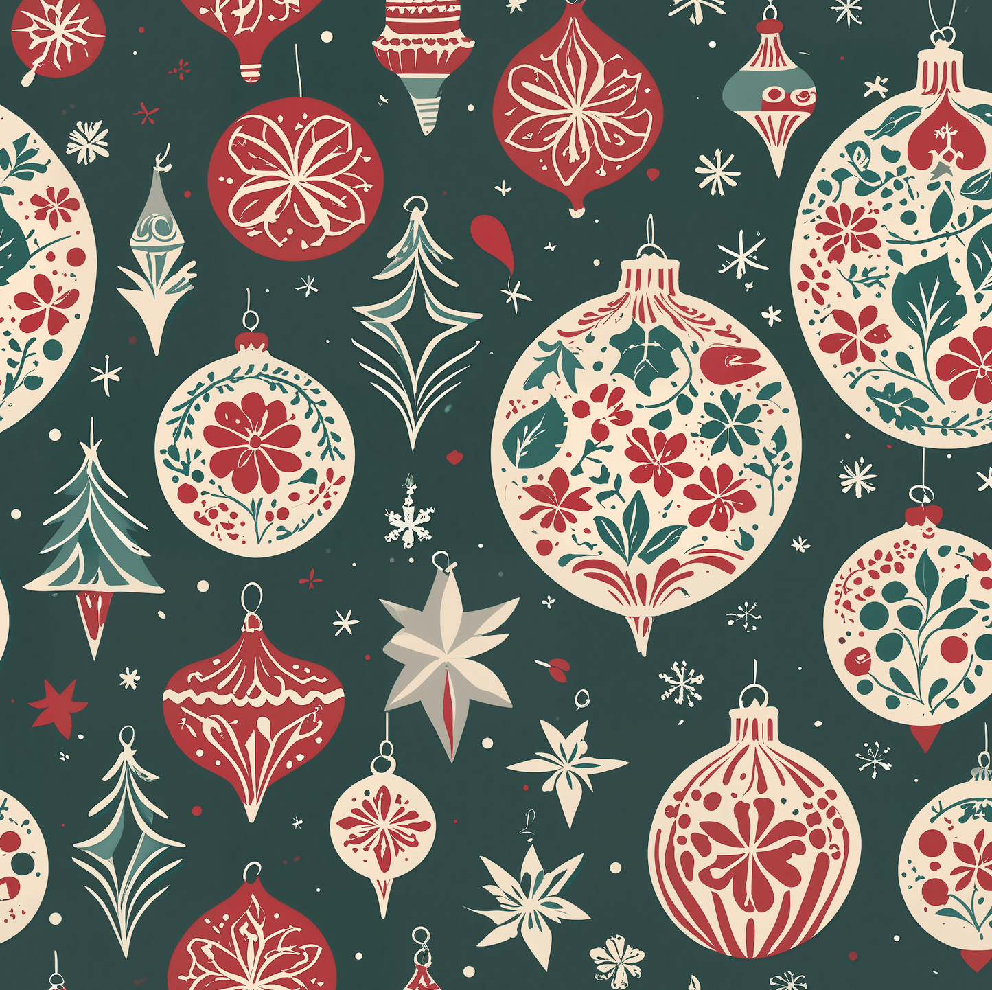 Festive Christmas Wrapping Paper