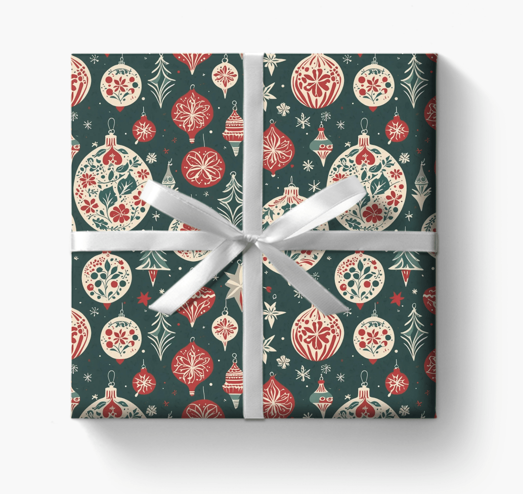 Festive Christmas Wrapping Paper