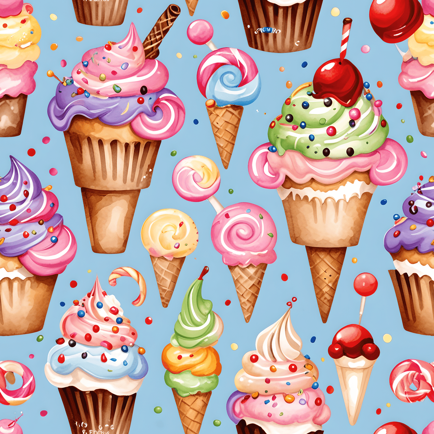 Whimsical Birthday Packaging Papers