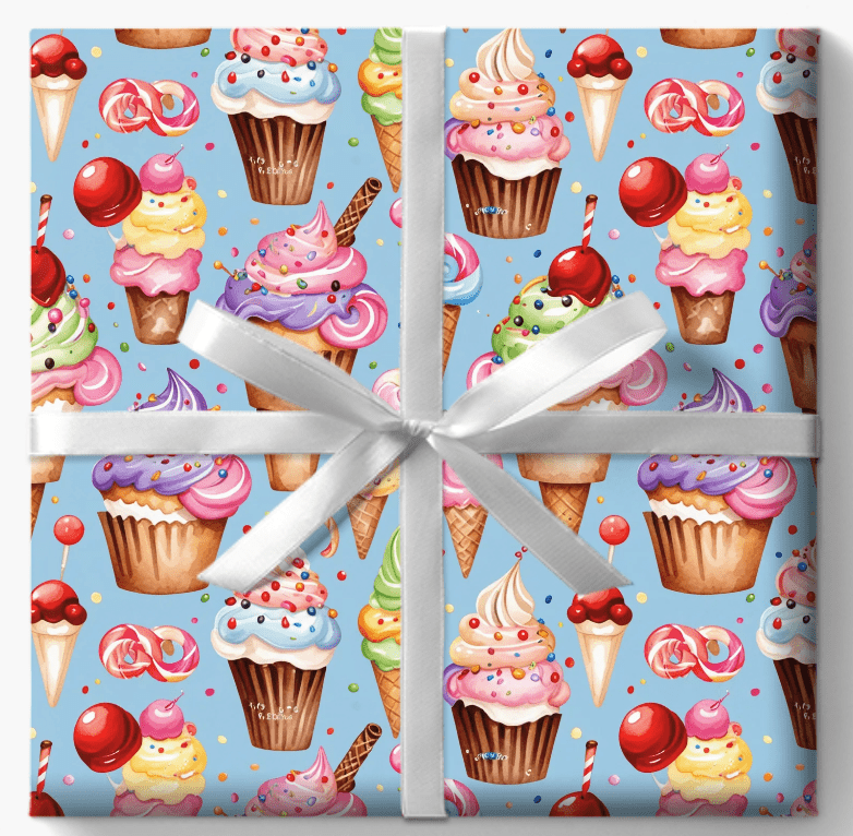 Whimsical Birthday Packaging Papers