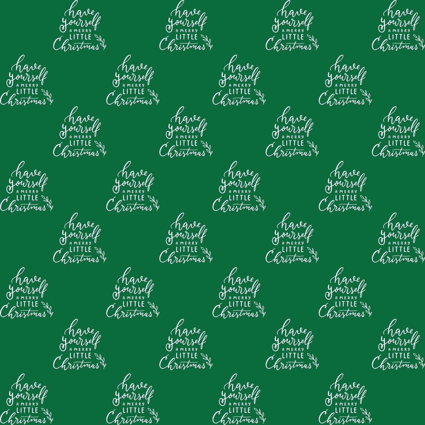 Have yourself a Merry Little Christmas Wrapping Paper Roll