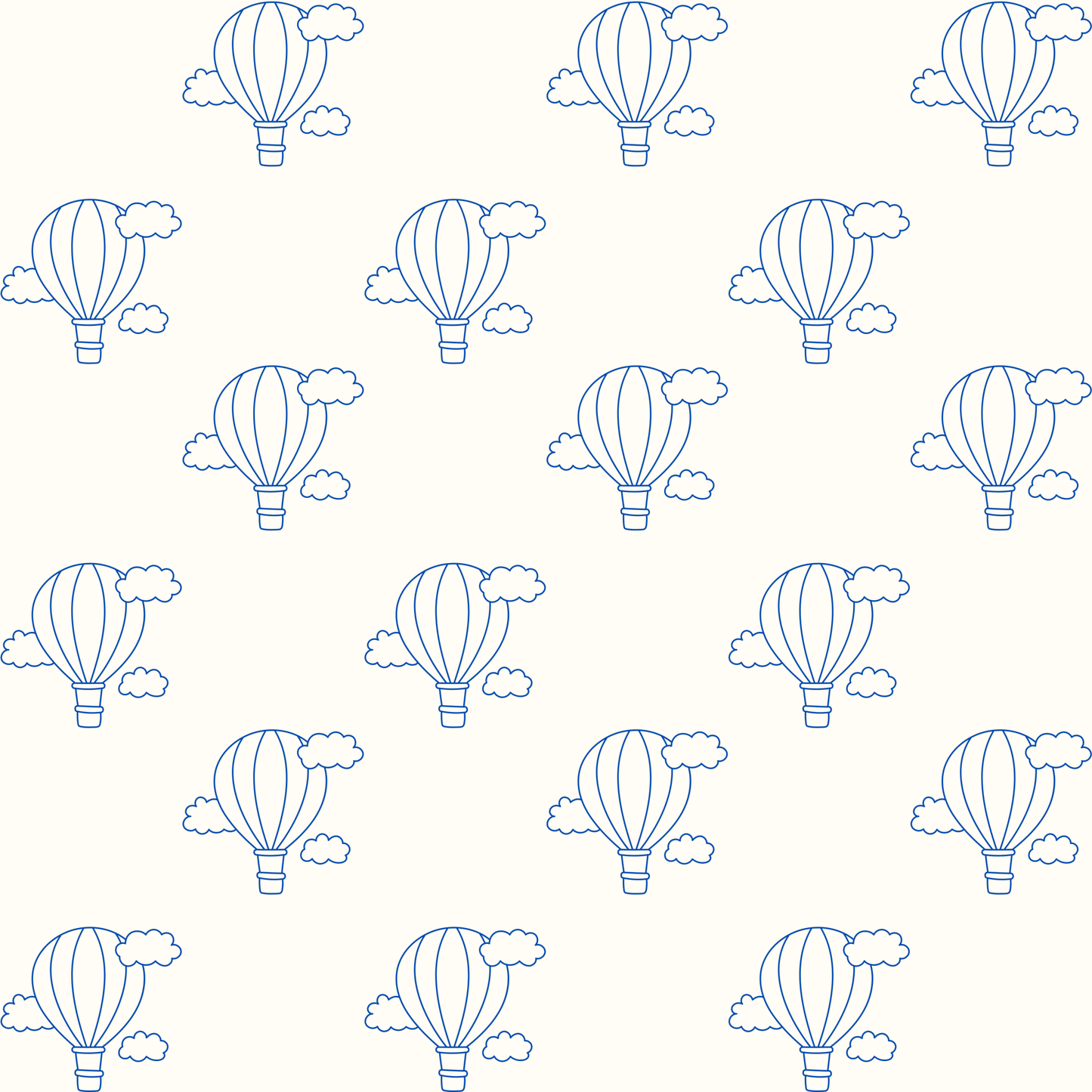 Hot Air Balloon Gift Wrap Roll