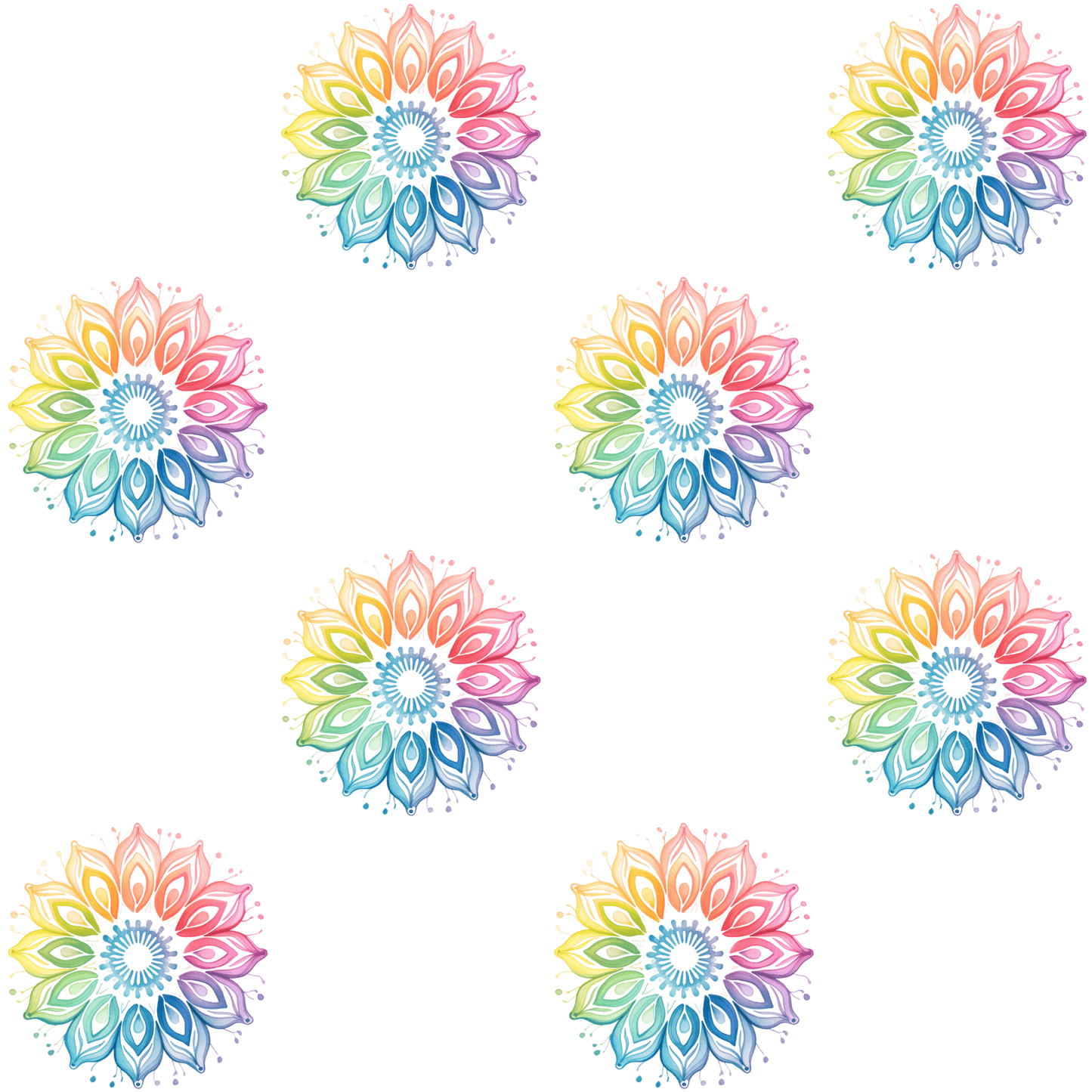 Vibrant Rainbow Gift Wrap