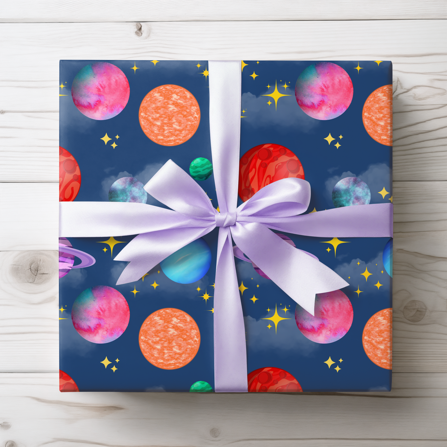 Cosmic Wrapping Paper for Unique Gift Giving - Lokipawz