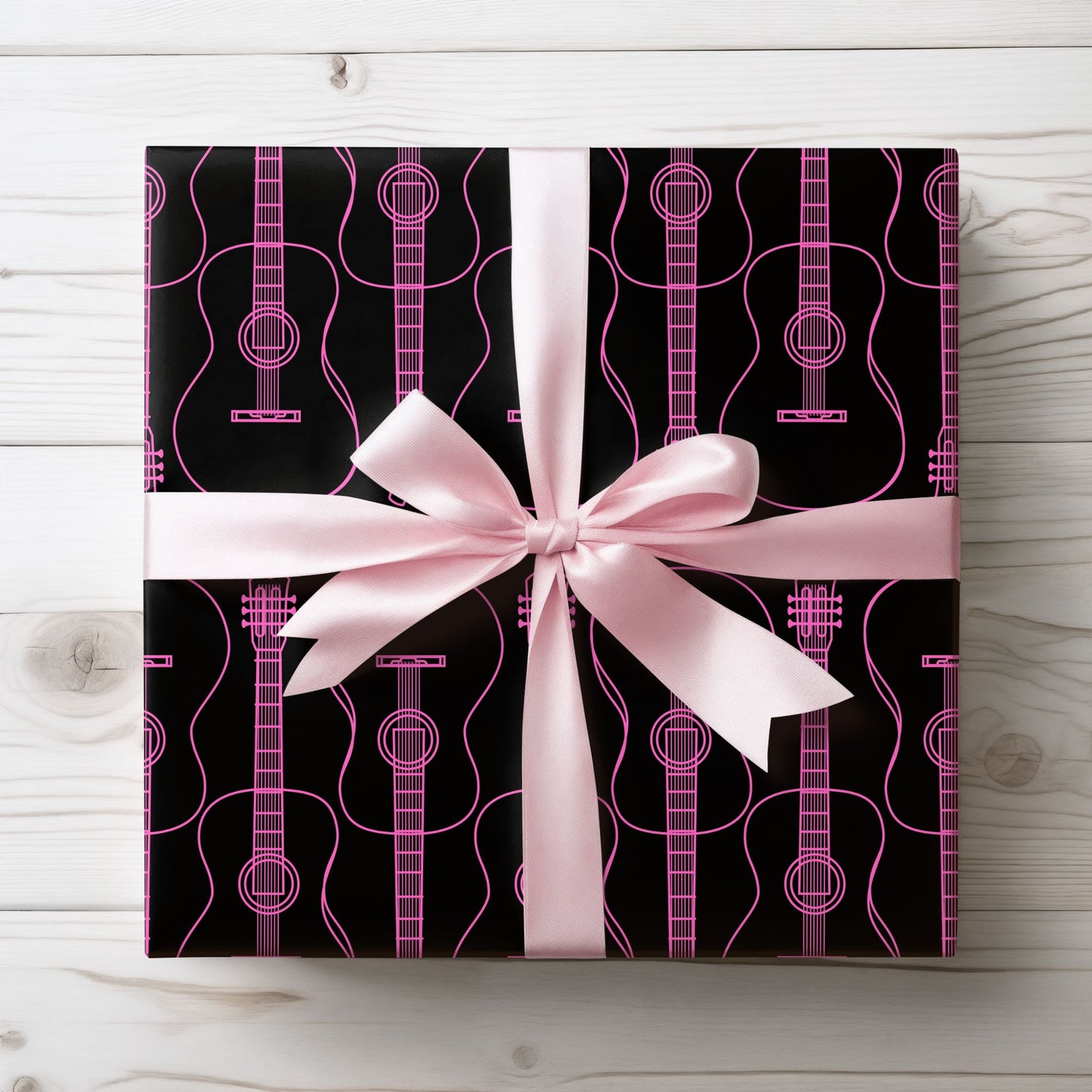 Guitar - themed Gift Wrapping Paper