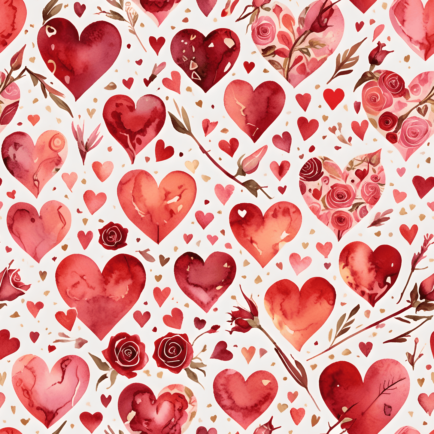 Romantic Heart Wrapping Paper