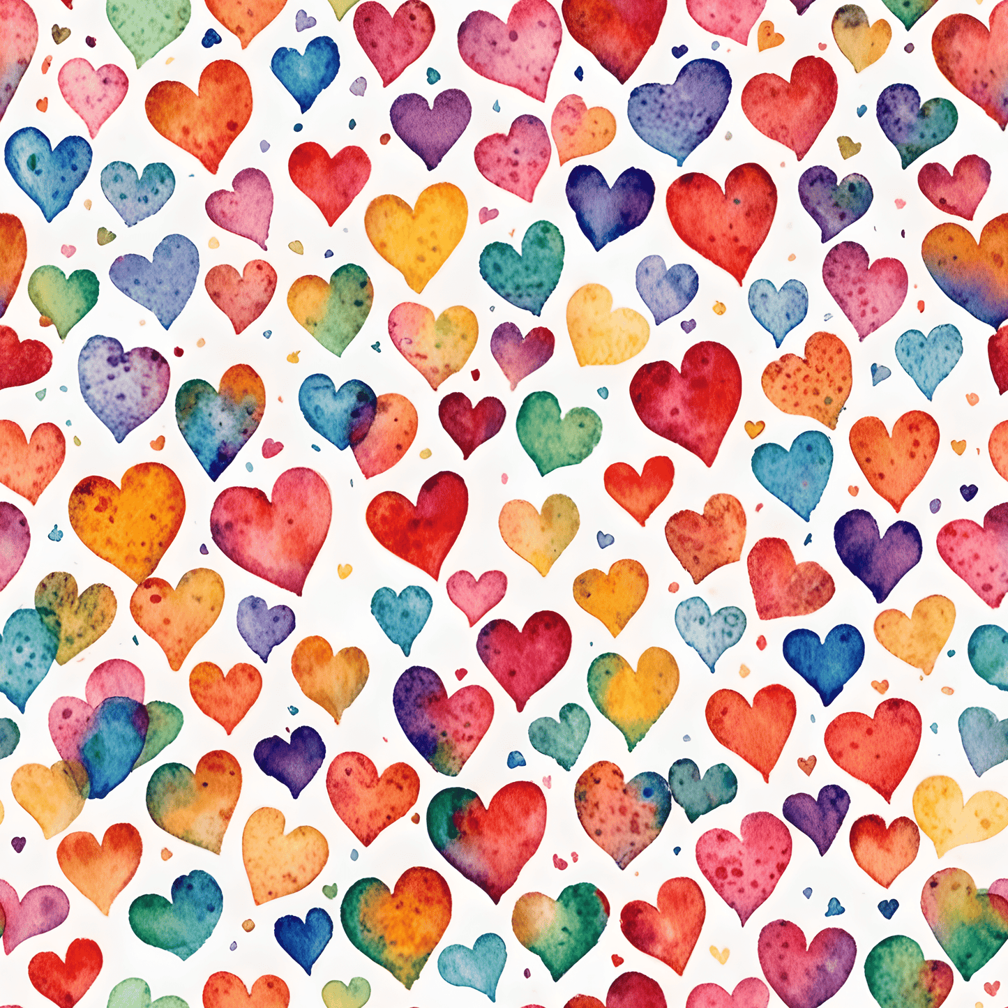 Colorful Heart Wrapping Paper - Gift Wrap