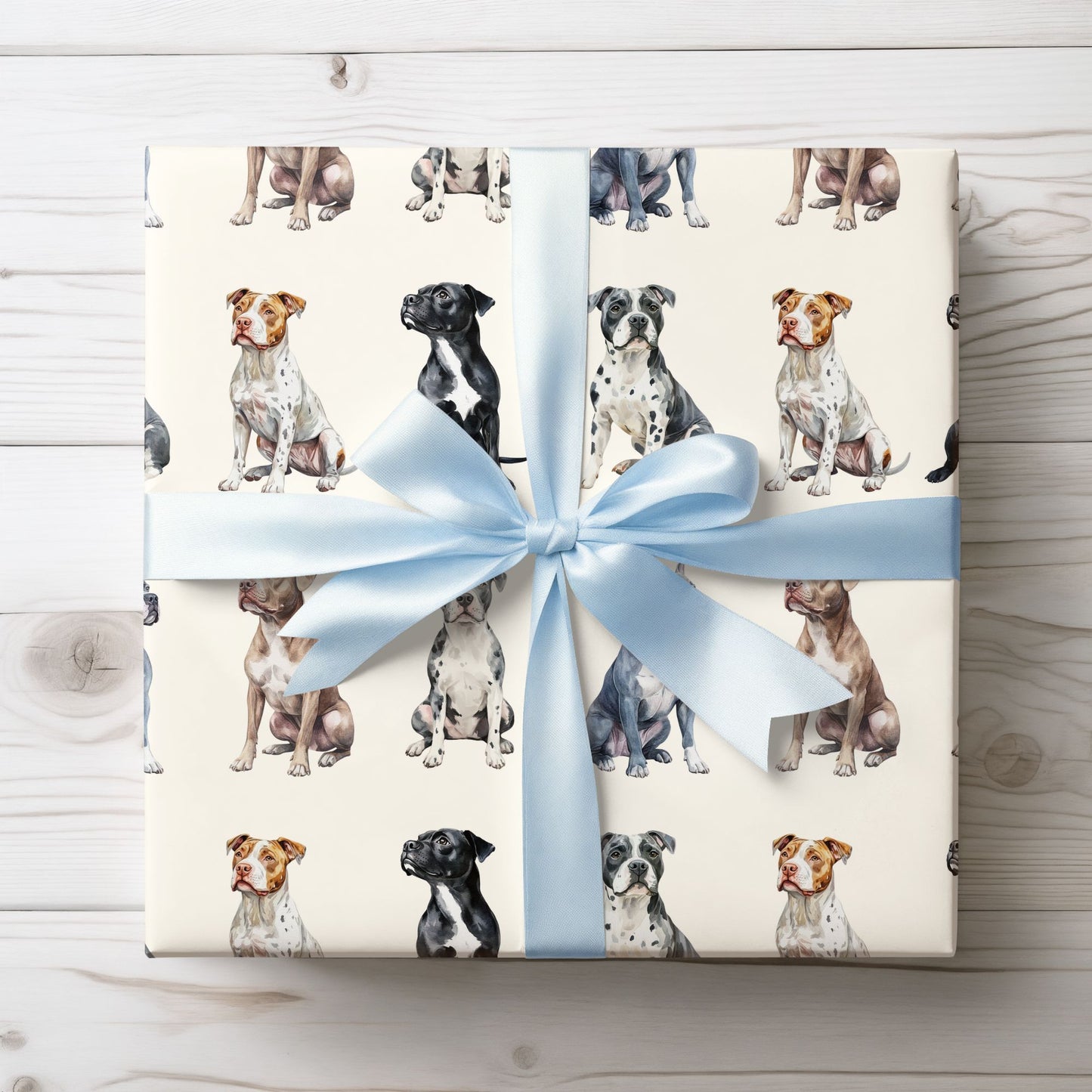 Pitbull Wrapping Paper Roll