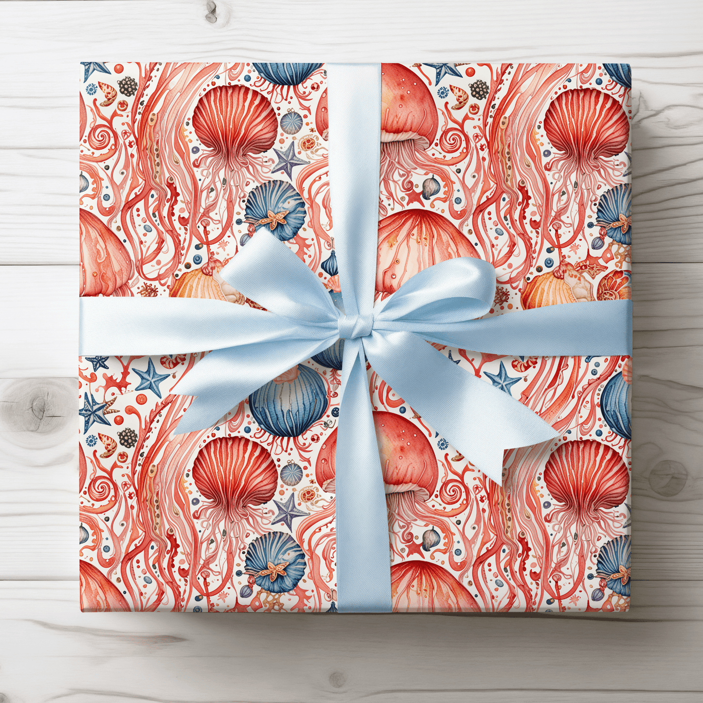 Wrapping Papers - Jellyfish Jamboree – Ocean Adventure Gift Wrap
