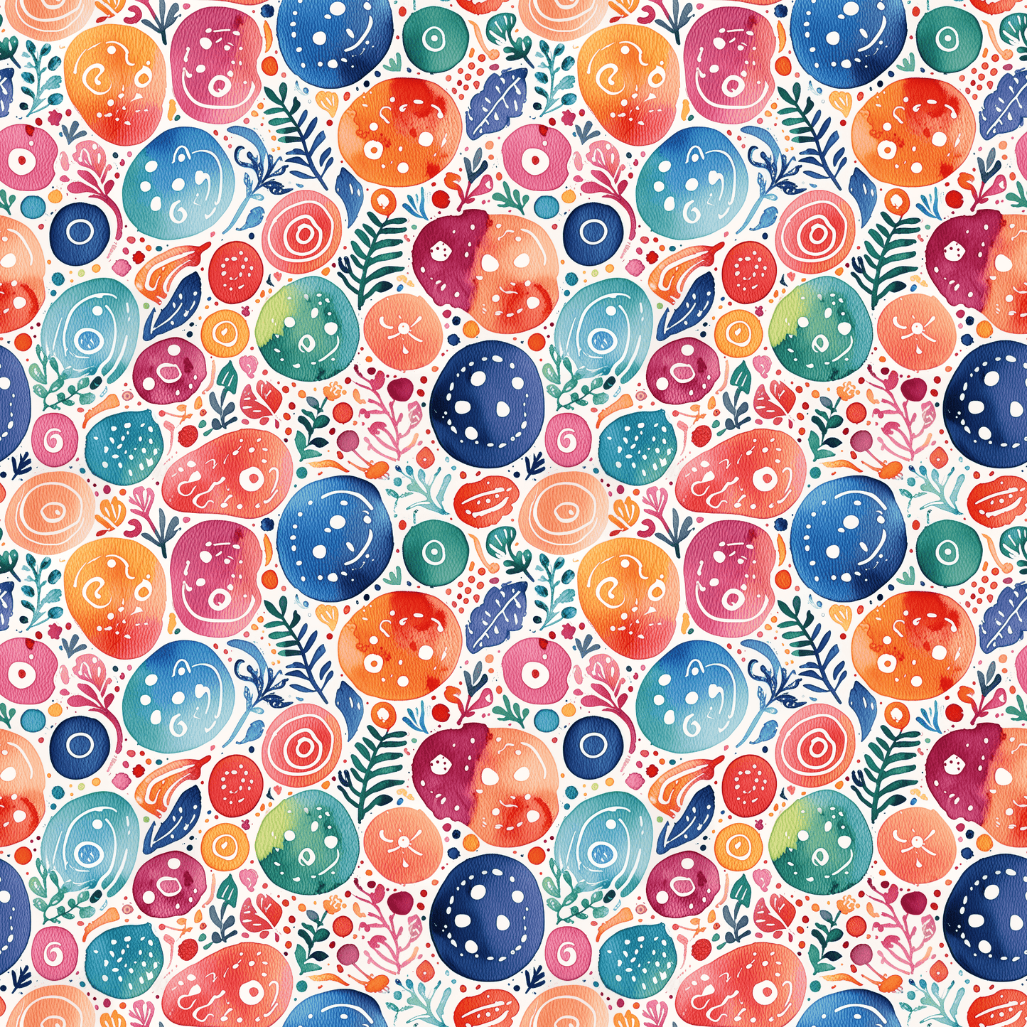 Pop Dots – Abstract Circle Wrapping Paper