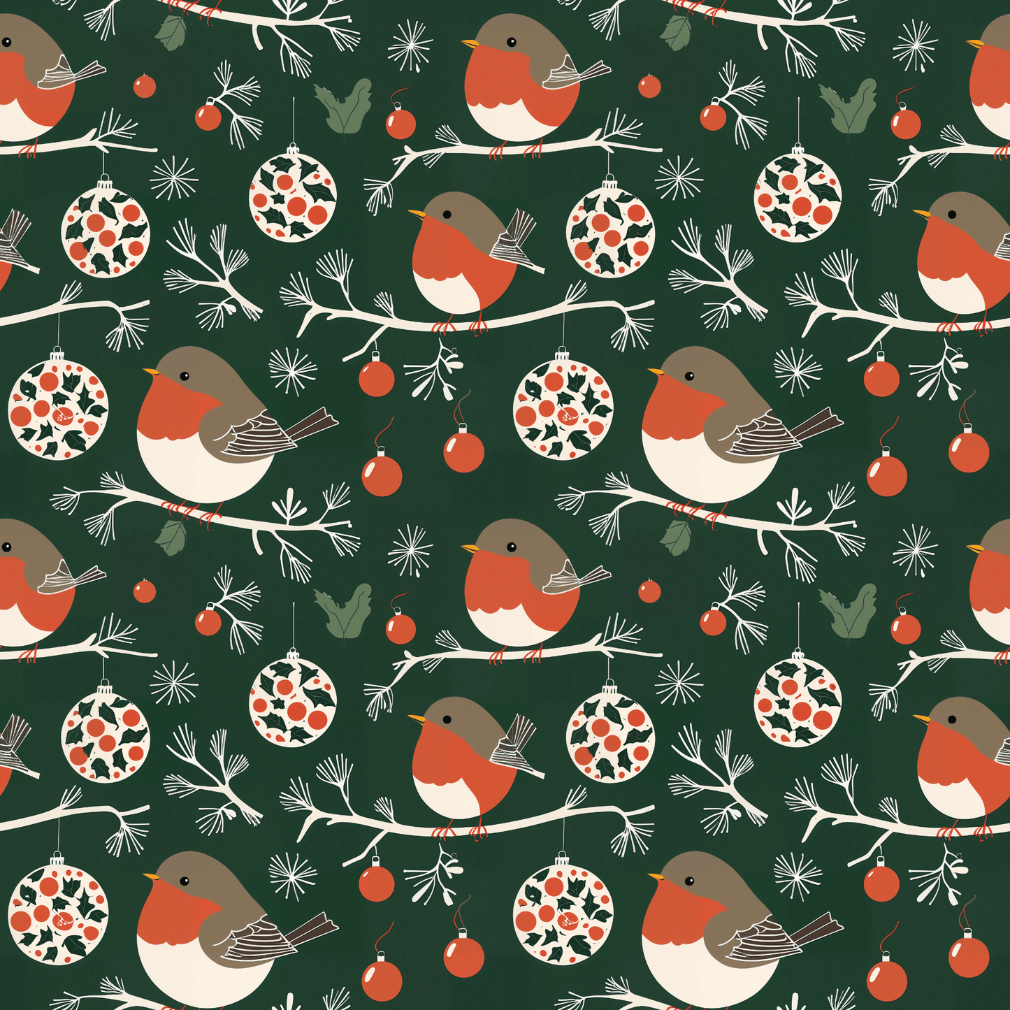 Rockin’ Robins Wrapping Paper