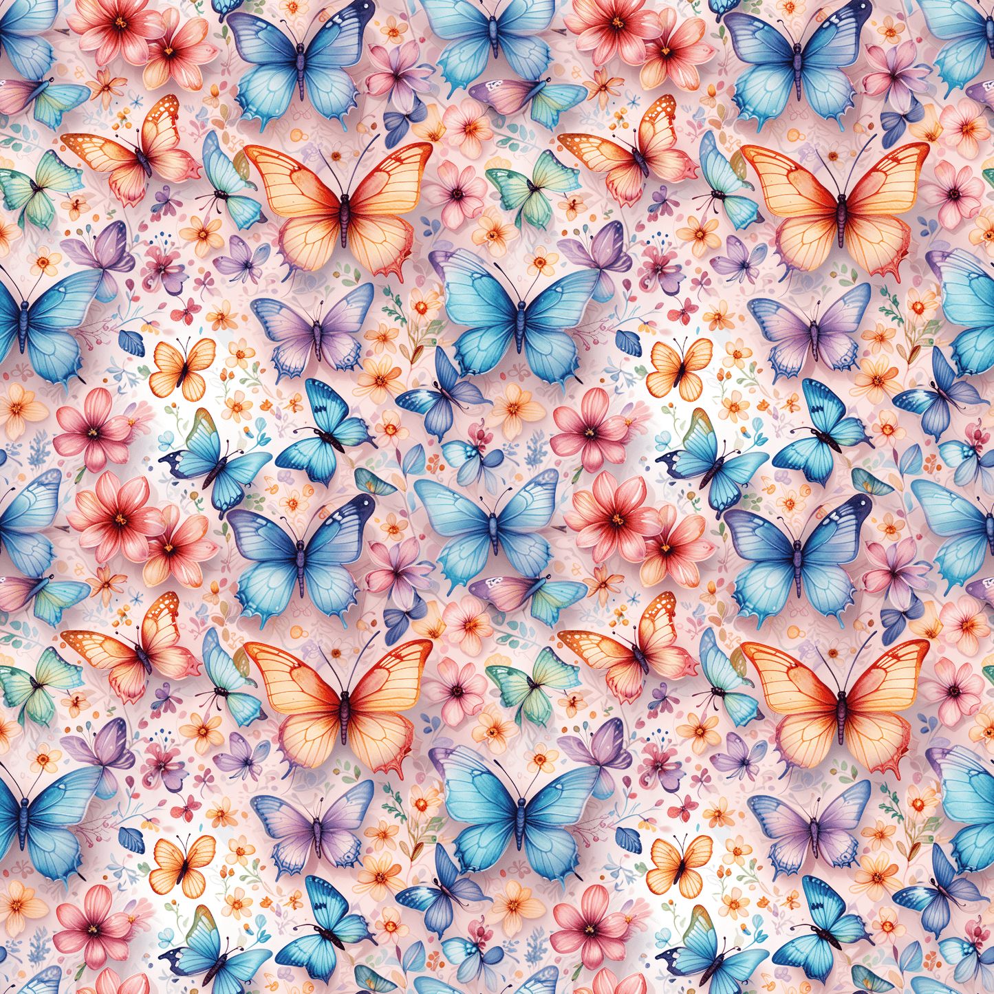 Butterfly Bloom Boom – Bold Garden Butterfly Wrapping Paper