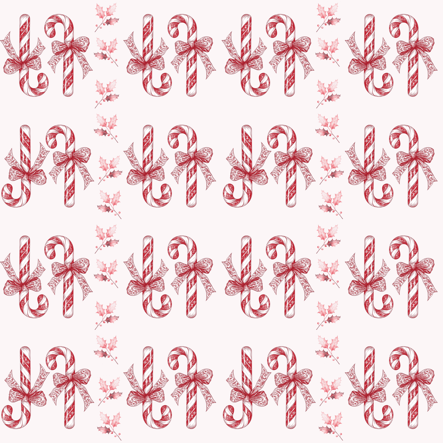Peppermint Snaps – Vintage Candy Cane Wrapping Paper