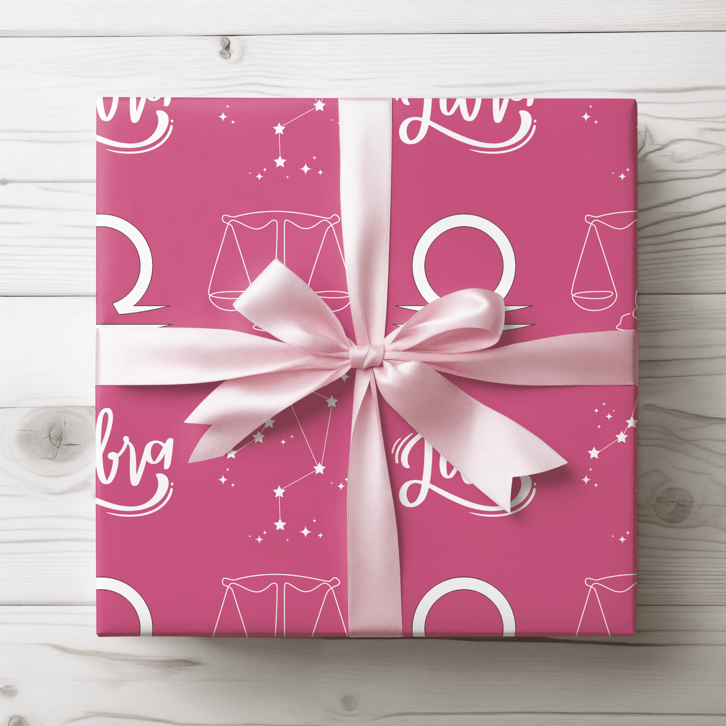 Fair & Flawless – Libra Zodiac Wrapping Paper