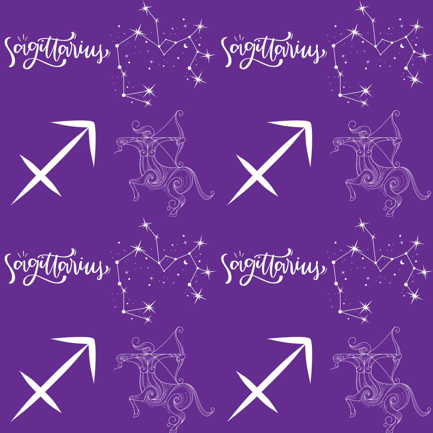Aim Higher – Sagittarius Zodiac Wrapping Paper