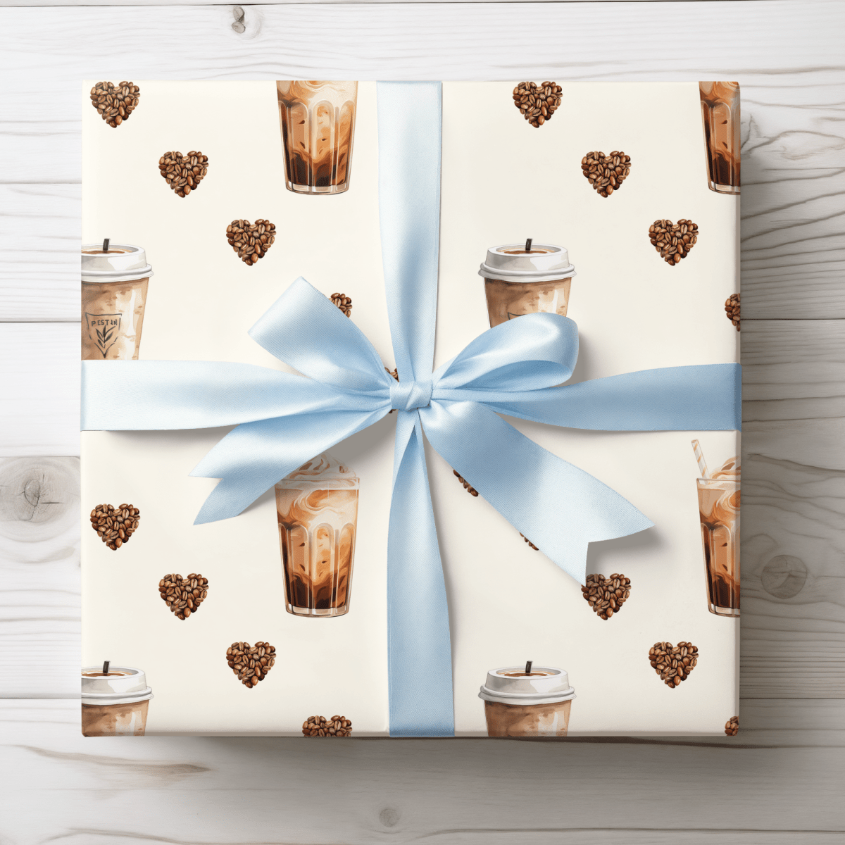 Brew - tiful Day – Coffee Lover’s Wrapping Paper