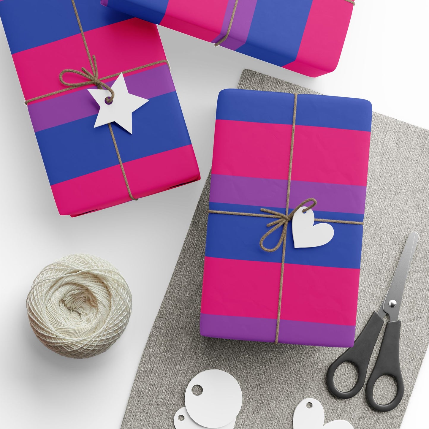 Bisexual Flag LGBTQ Gift Wrap