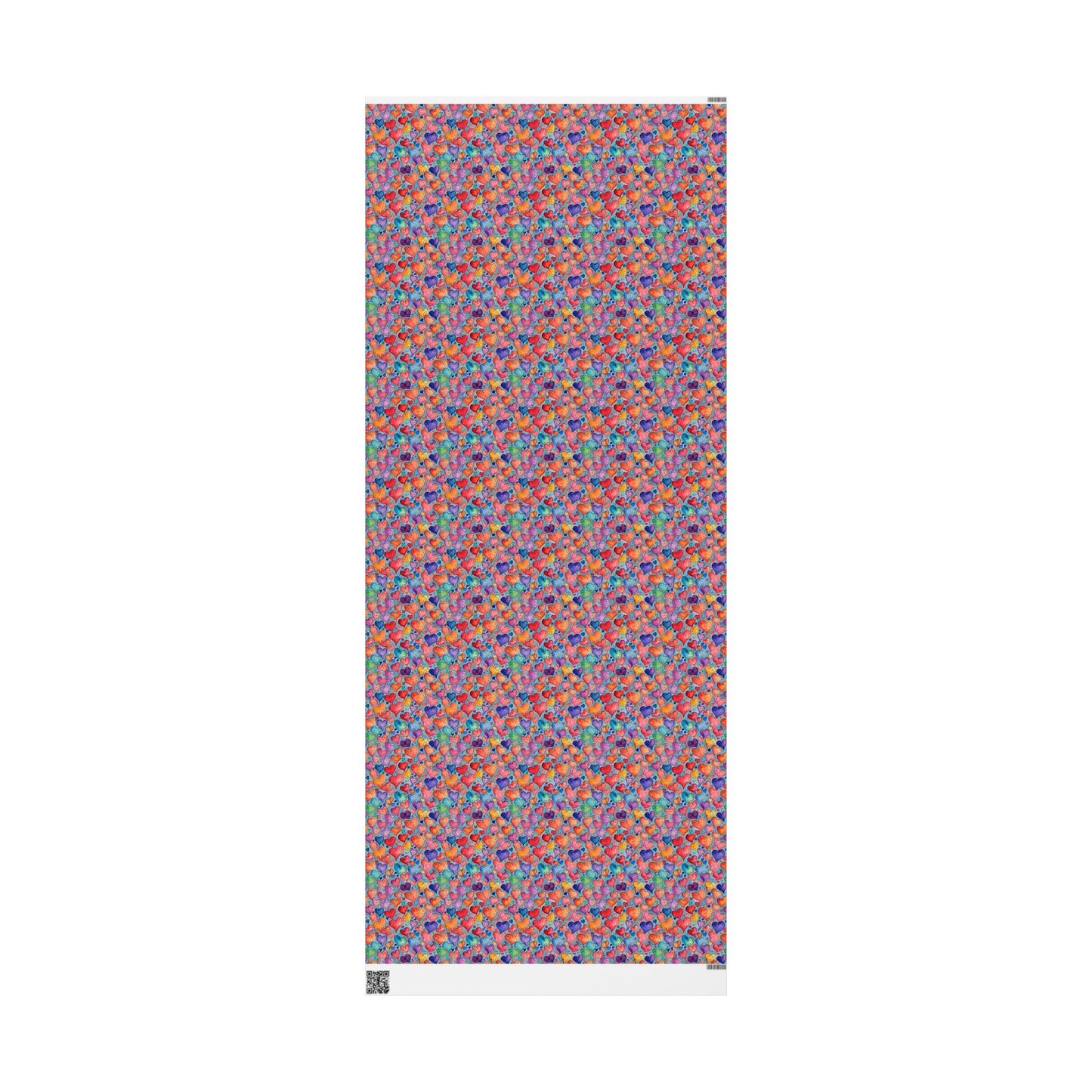 Vibrant Love Wrapping Paper - Colorful Gift Wrap