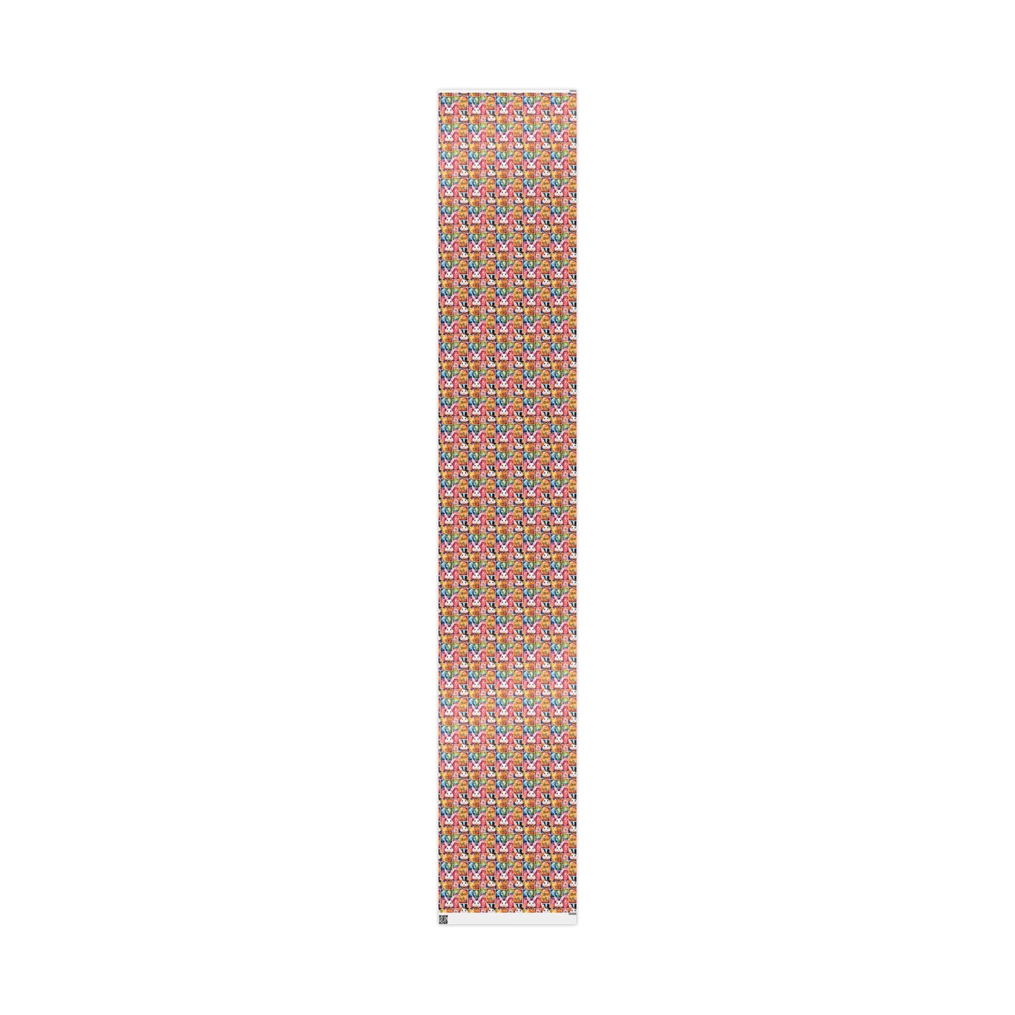 Alice in Wonderland Gift Wrap with Keys & Magic, Whimsical White Rabbit Wrapping Paper