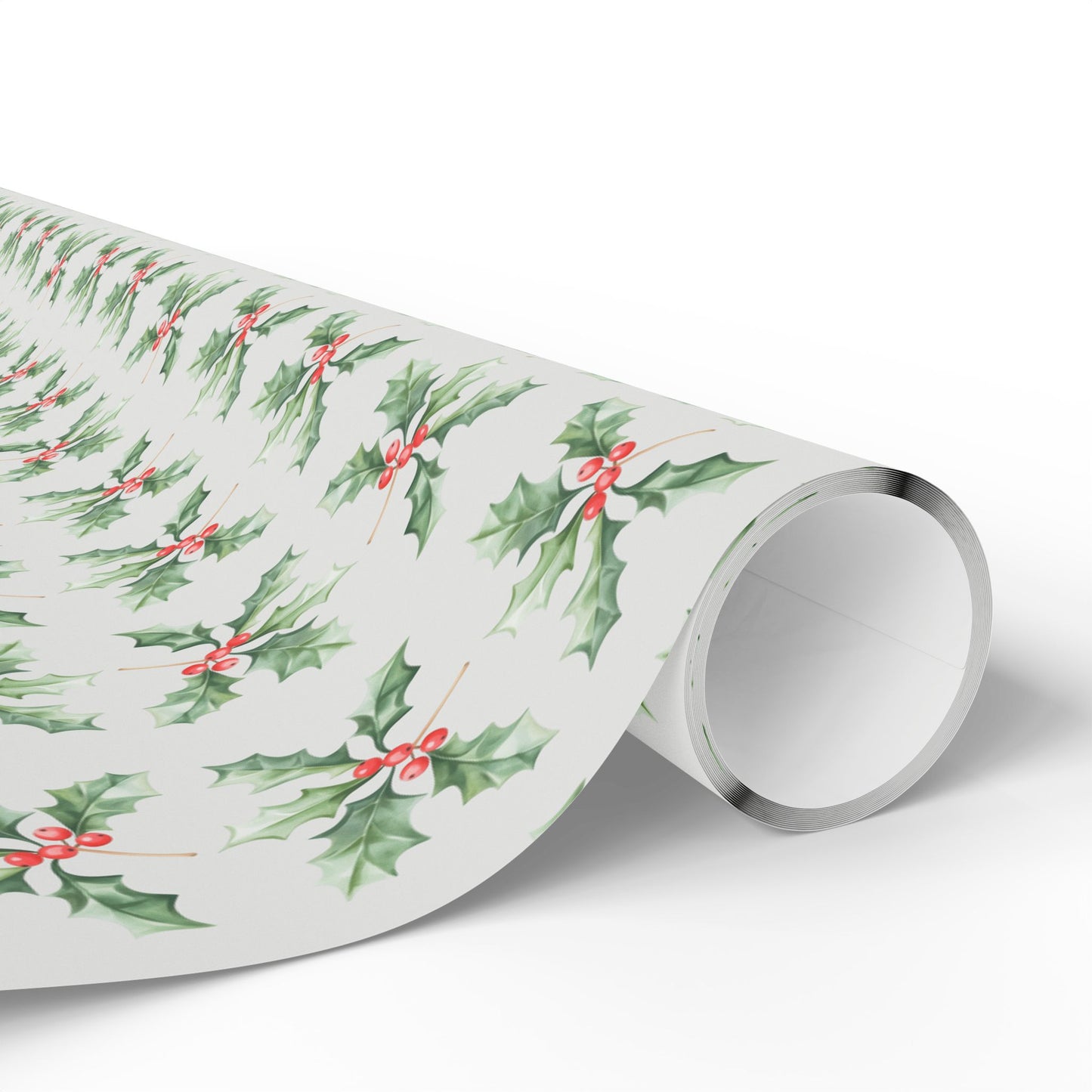 Holly Jolly Snaps – Classic Christmas Berry Wrapping Paper