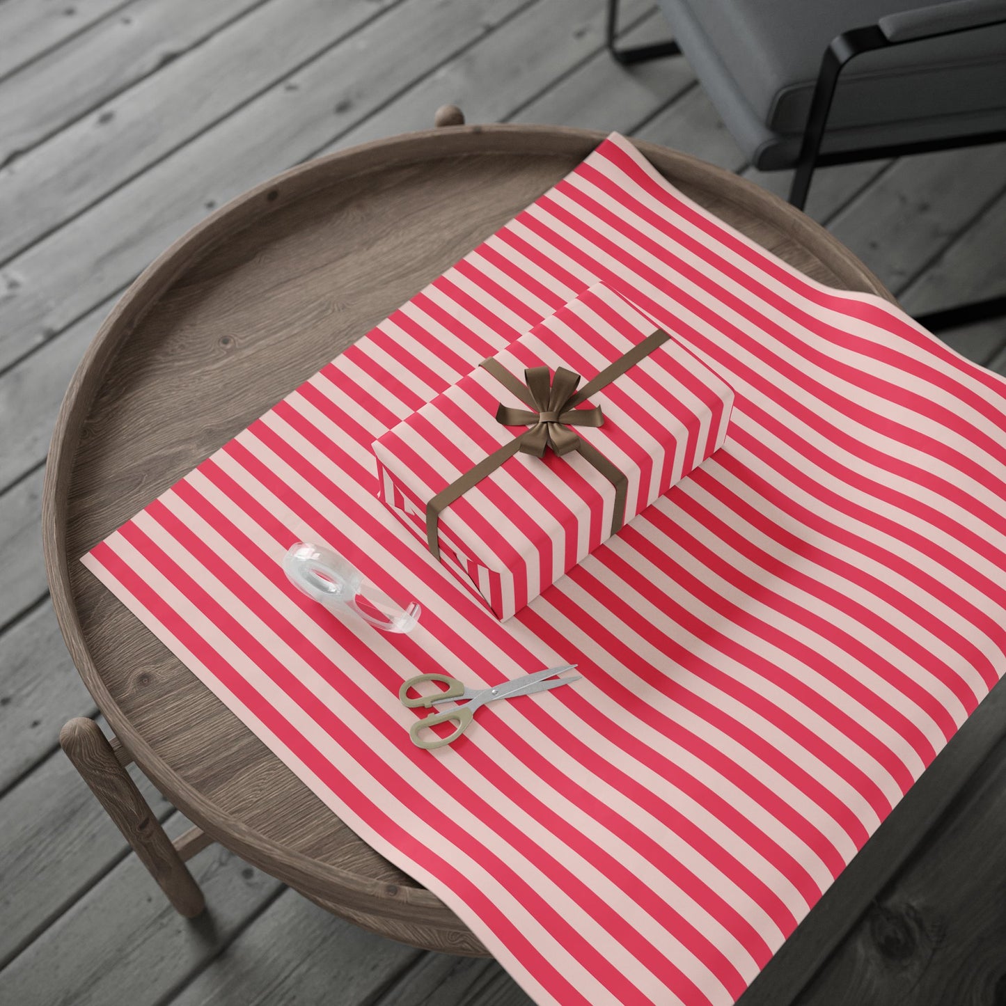 Stylish Red & Pink Stripes – Fun Wrap