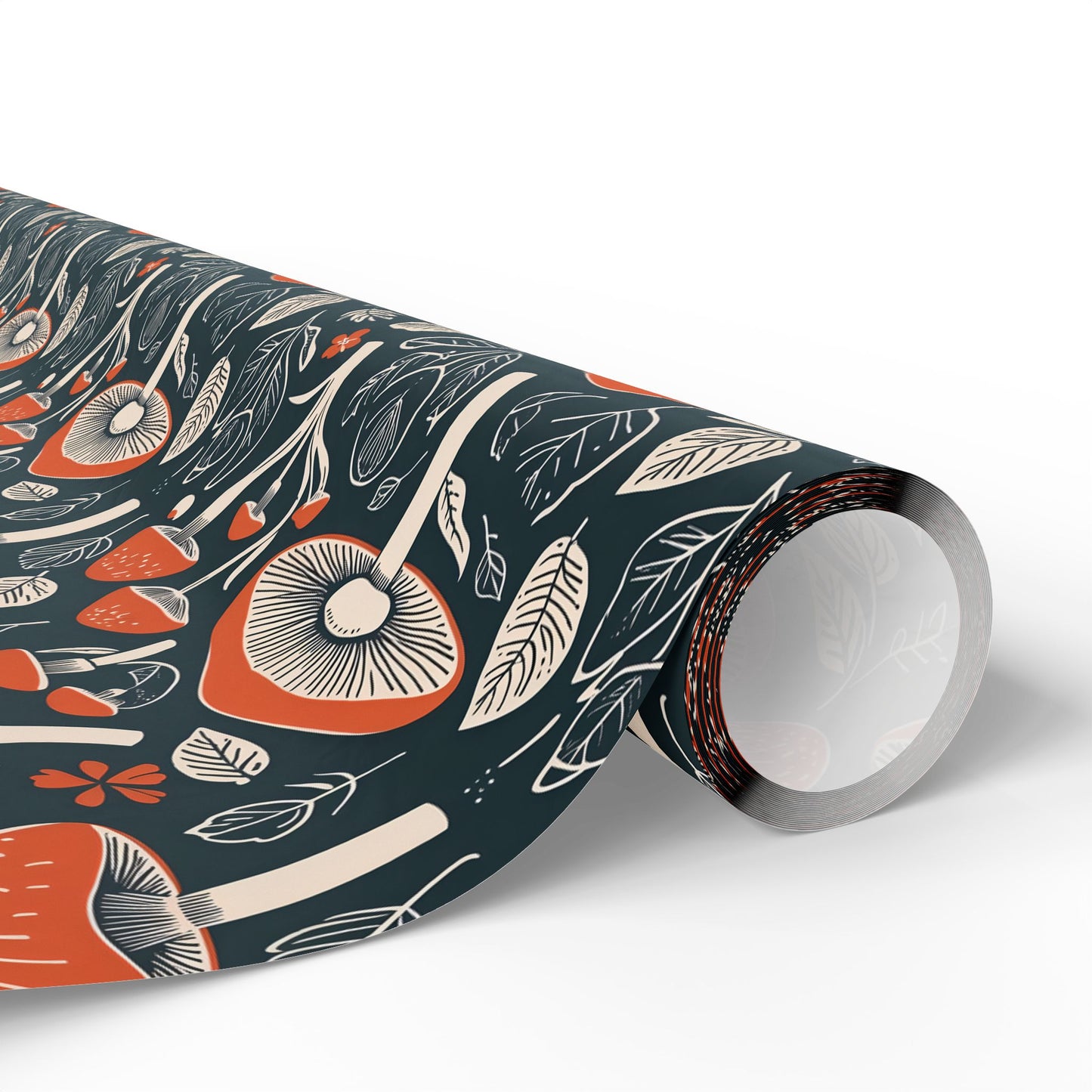 Retro - Inspired Mushroom Motif Design