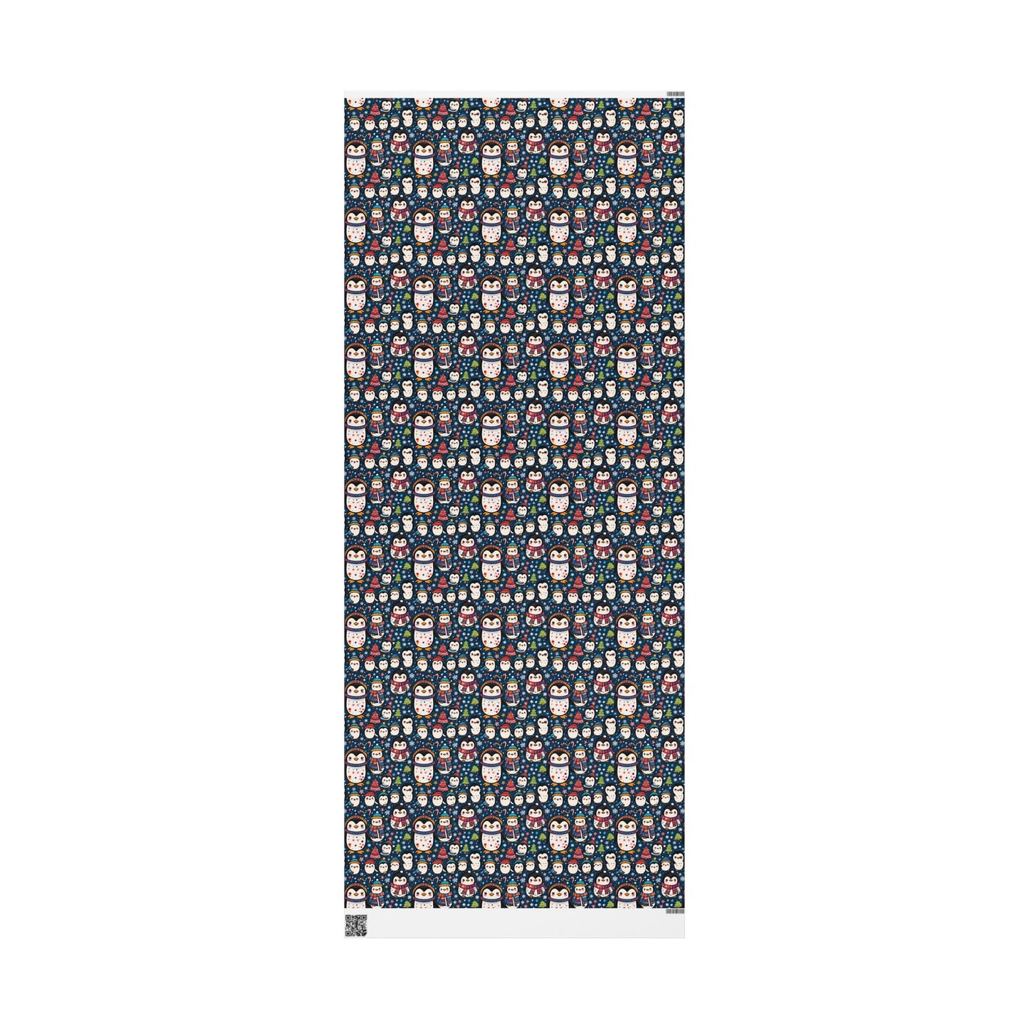 Waddle Wonderland – Cozy Penguins in Holiday Sweaters Wrapping Paper