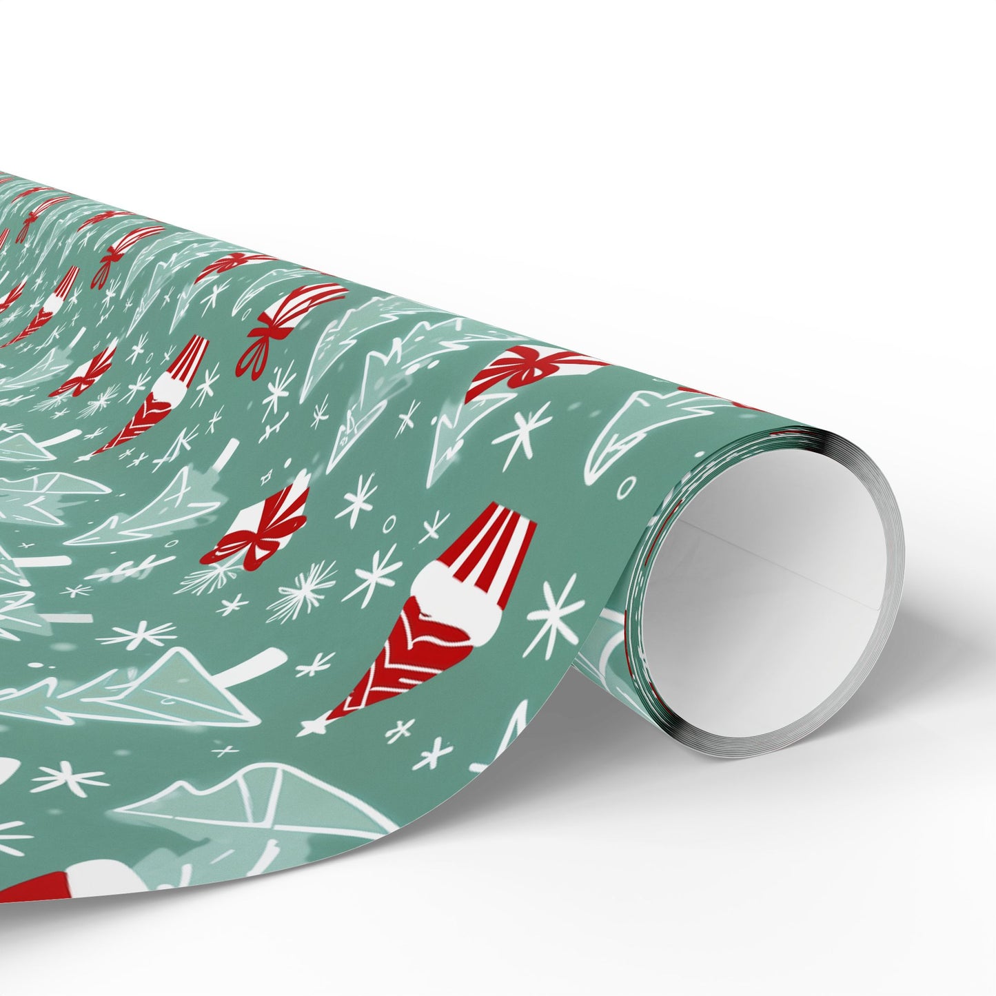 Jolly Sketchmas – Whimsical Winter Wrapping Paper