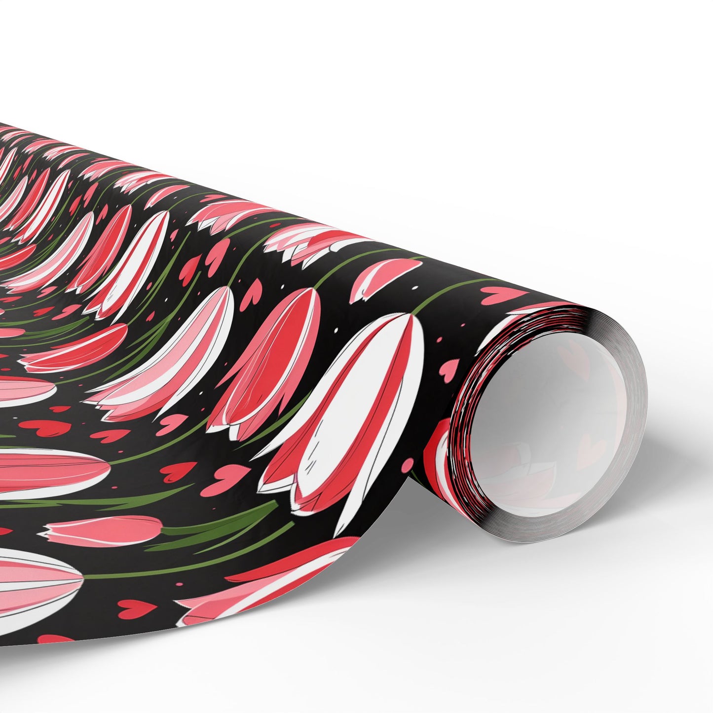Elegant Pink Tulip Wrapping Paper