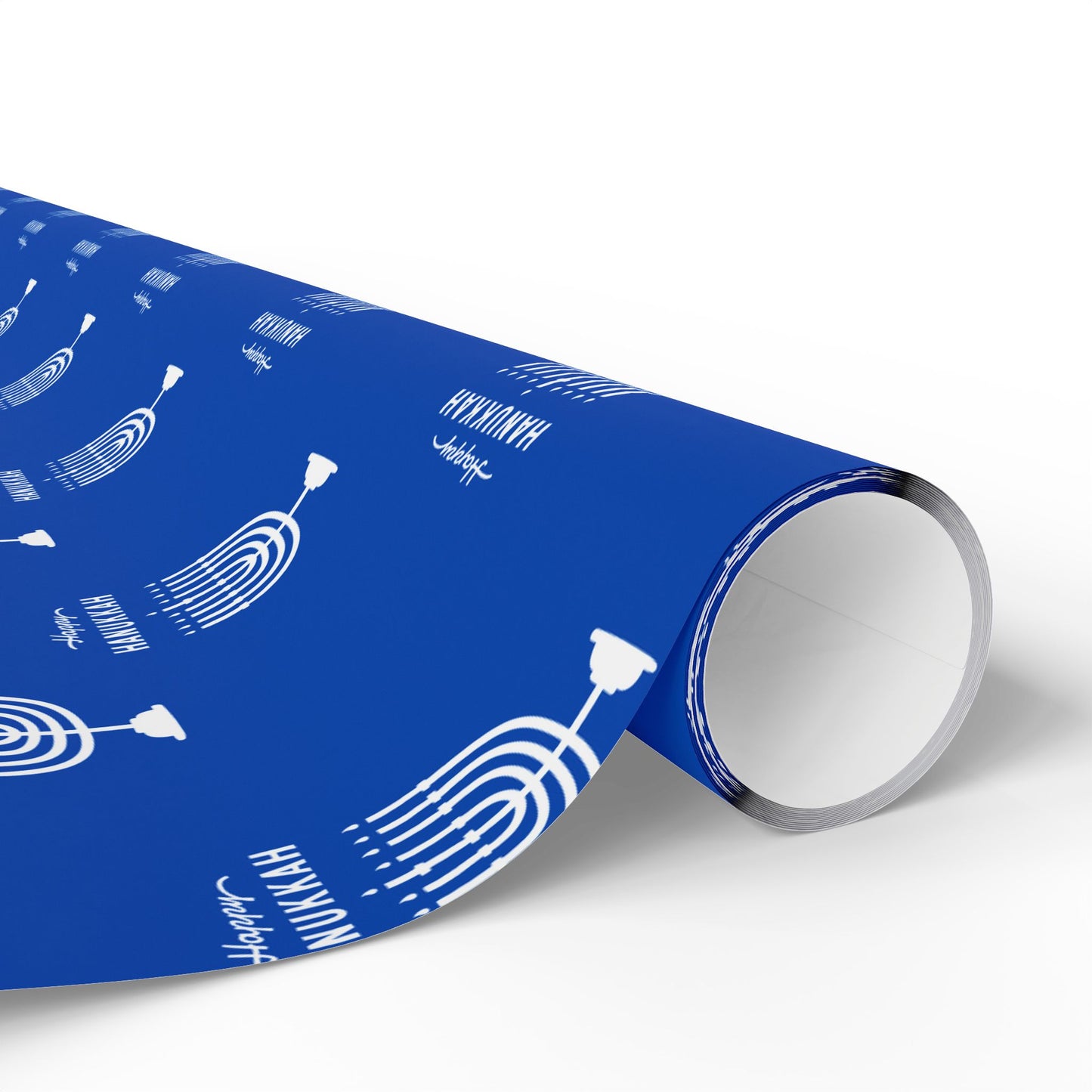 Elegant Hanukkah Wrapping Paper Set